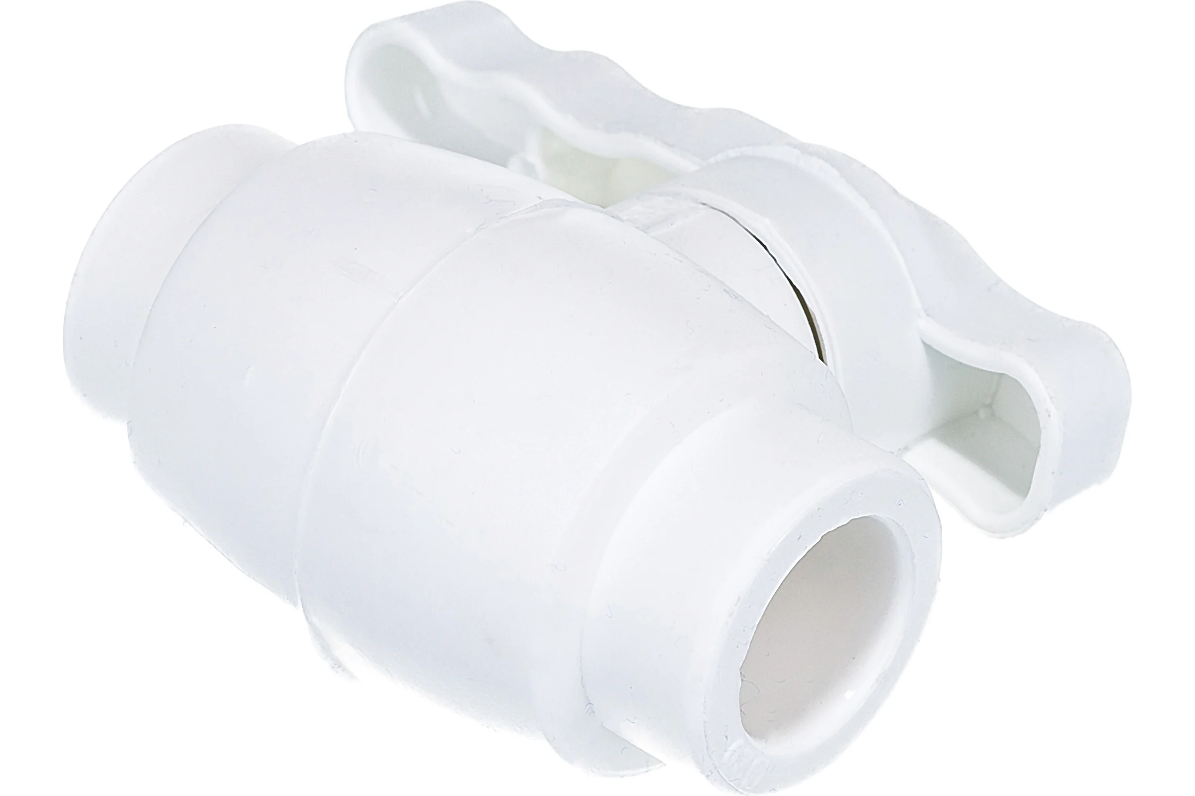 Полнопроходной шаровой кран PRO AQUA PP-R белый d-20 мм PA40008