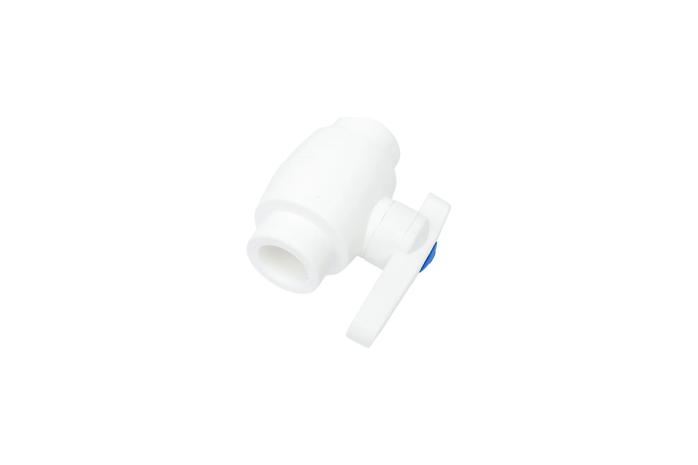 Полнопроходной шаровой кран PRO AQUA PP-R белый d-25 мм PA40010