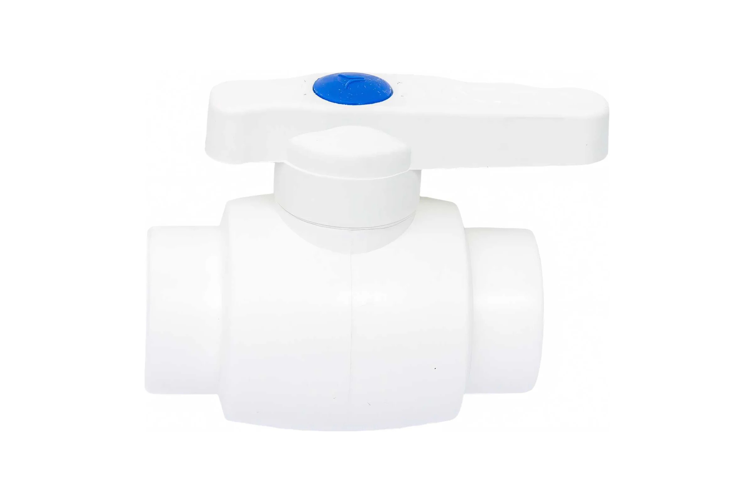 Полнопроходной шаровой кран PRO AQUA PP-R белый d-25 мм PA40010