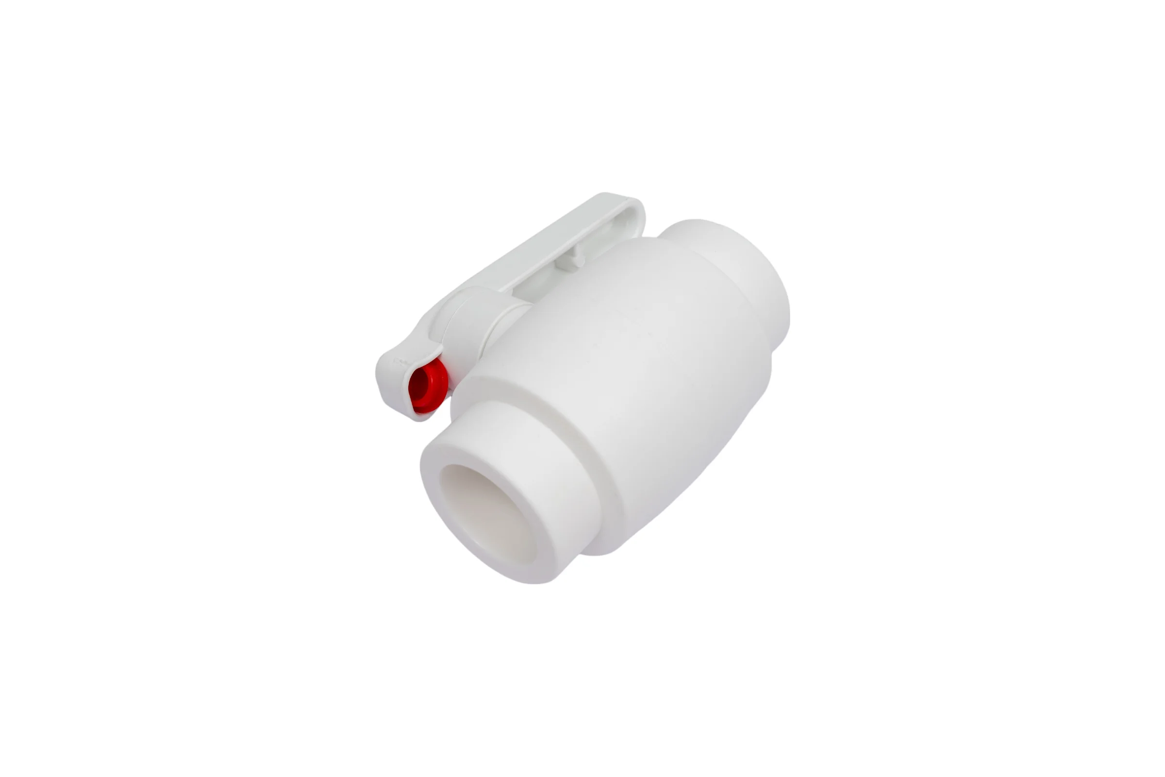 Полнопроходной шаровой кран PRO AQUA PP-R белый d-32 мм PA40012