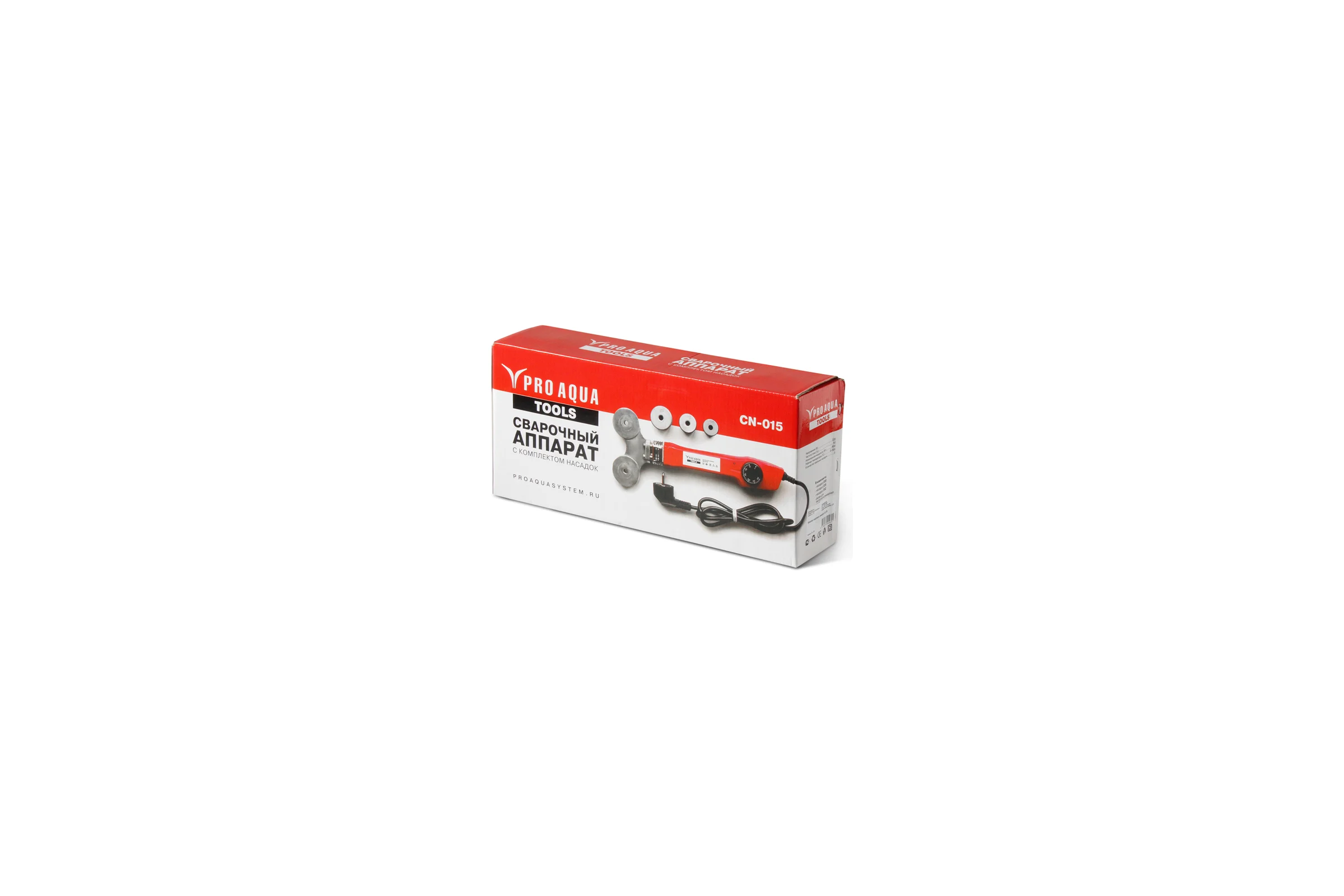 Компактный сварочный аппарат с резаком PRO AQUA TOOLS 800 Вт CN-015