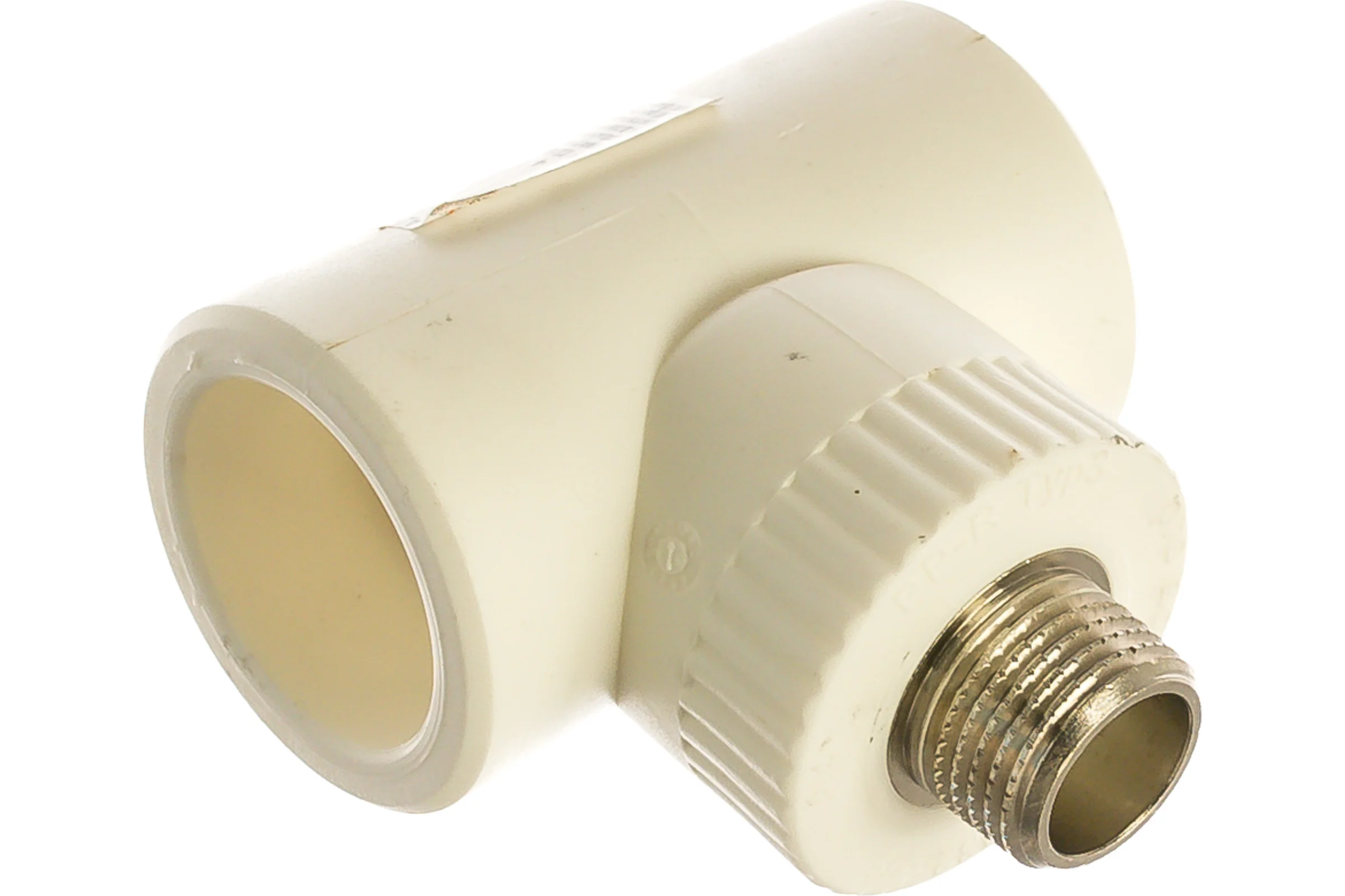 Комбинированный тройник PRO AQUA PP-R НР белый 32 мм 1/2" PA25015b