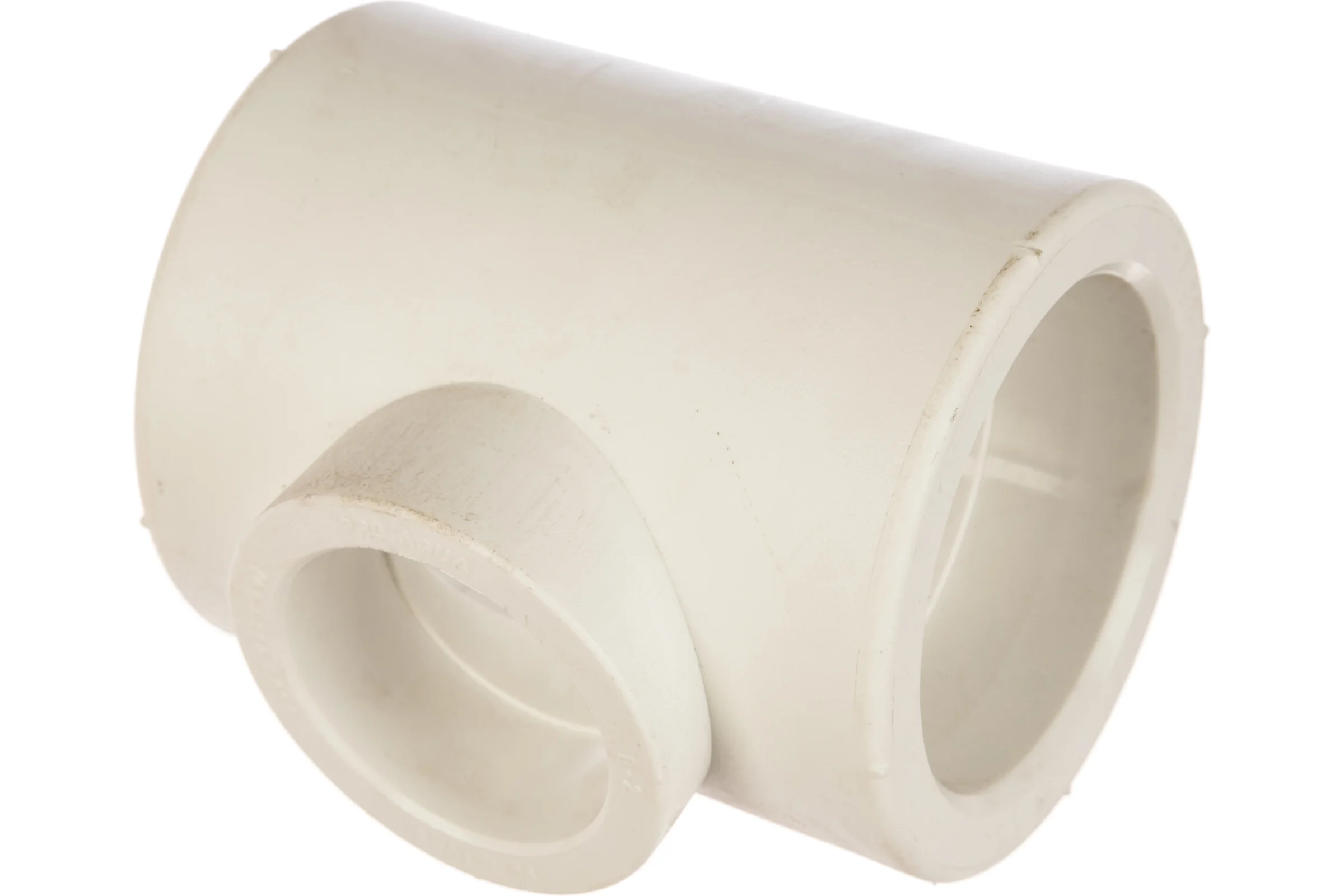 Переходной тройник PRO AQUA PP-R белый 90-63-90 мм PA14582b
