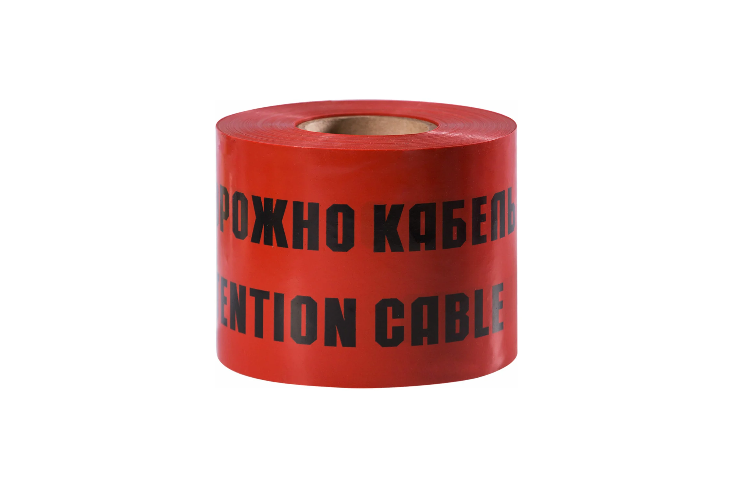 Сигнальная лента Сталер ЛСЭ-600 Осторожно кабель, 100п.м.х600мм, 100мкр 6001