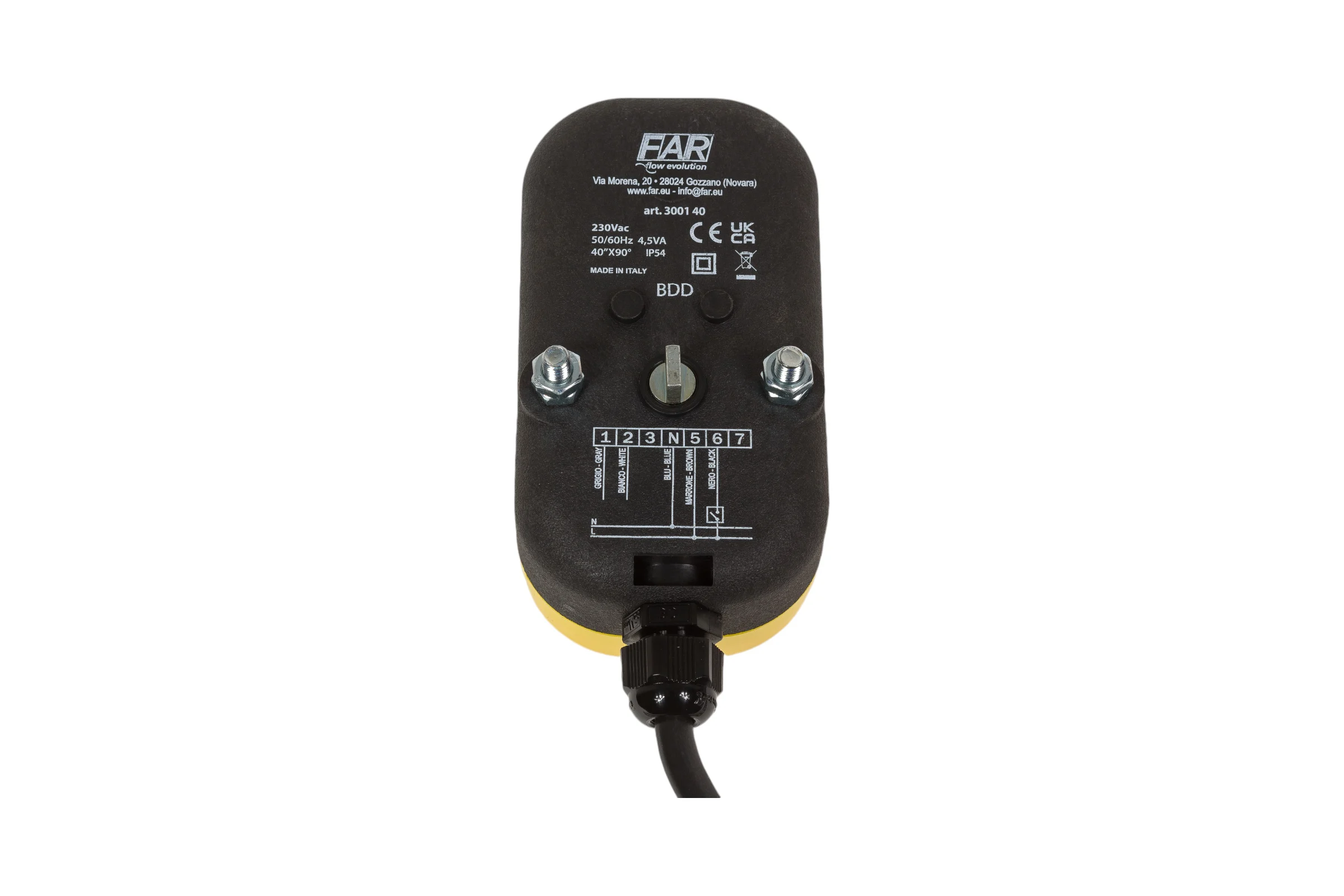 Сервопривод 220 В, с кабелем FAR FA 3001 40