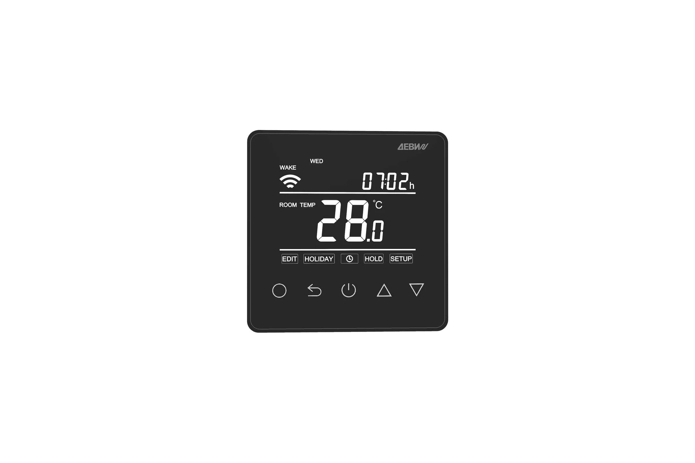 Терморегулятор ДЕВИ prime c wi-fi, с комбинацией датчиков, черный, 16а 140F1143R