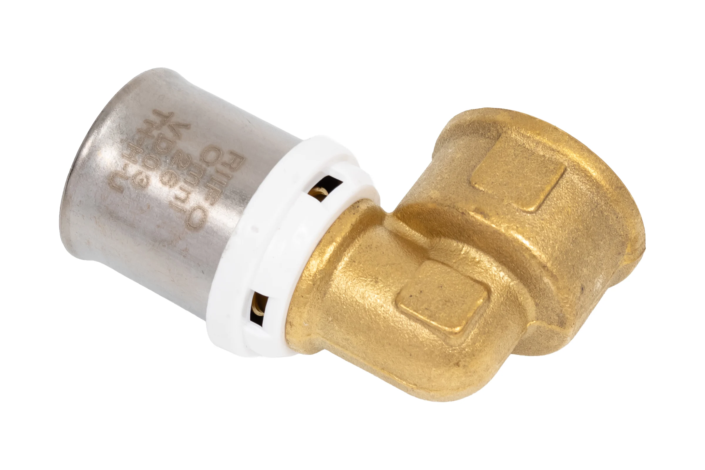 Omni угольник с внутренней резьбой пресс латунь RIIFO 90 26-3/4"ВР 1100045828 (6 шт)