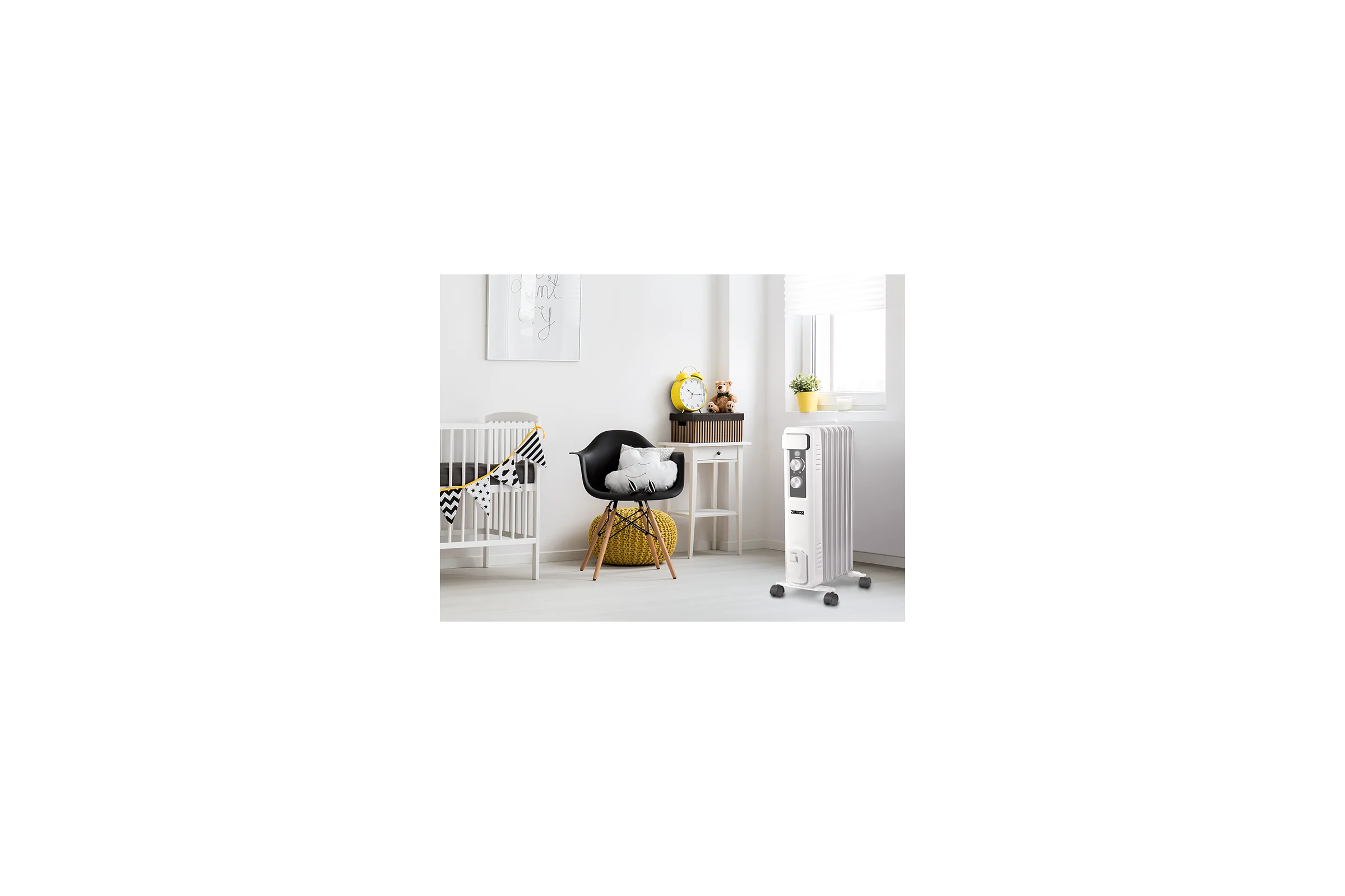 Масляный радиатор Zanussi Casa ZOH/CS - 07W 1500W 7 секций НС-1165961