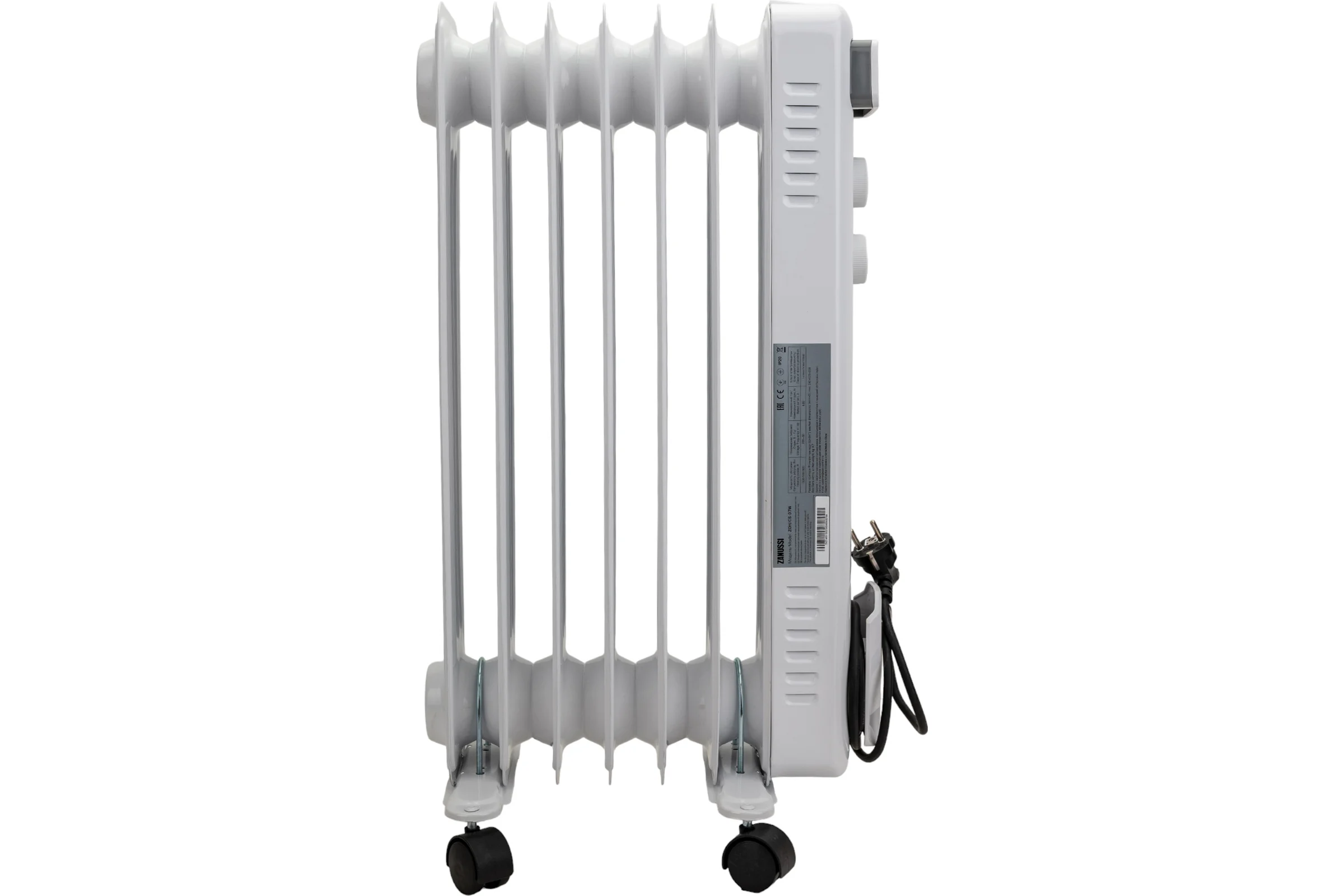 Масляный радиатор Zanussi Casa ZOH/CS - 07W 1500W 7 секций НС-1165961