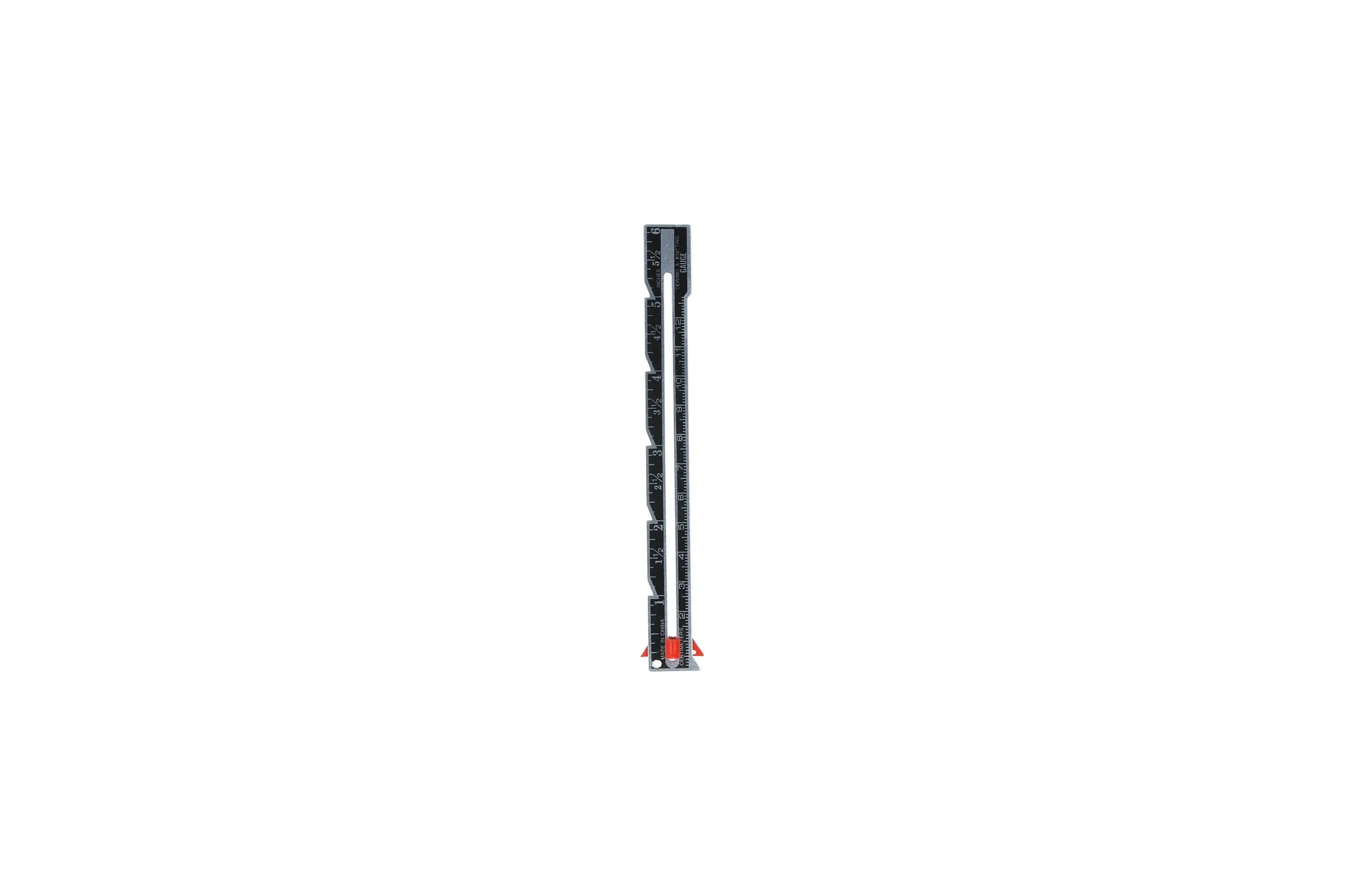 Швейная линейка Gamma металл, 15х1.6 см SS-015 61327