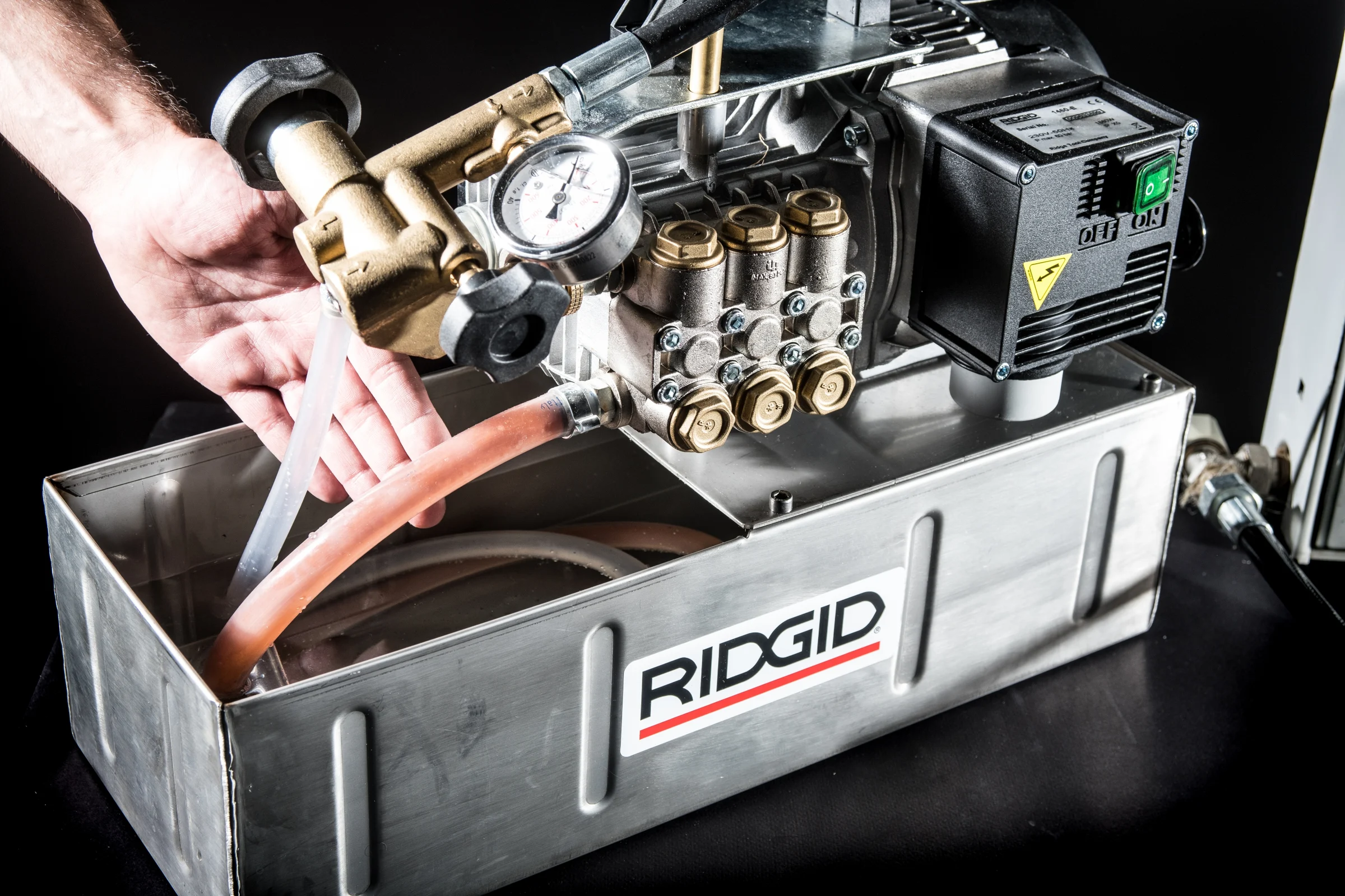 Электрический опрессовщик RIDGID 1460E 230V- 60 BAR 33591