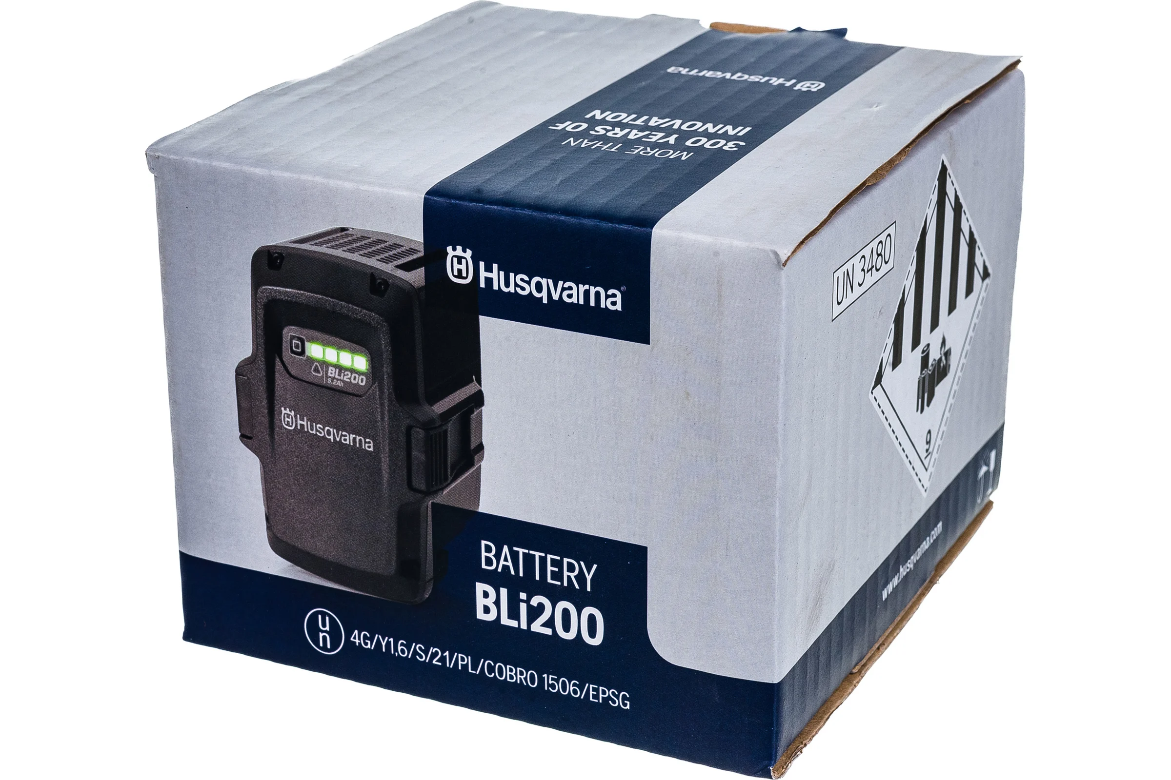 Аккумулятор 36В, 5.2 Ач, Li-Ion, компактный BLi200 Husqvarna 9670919-01