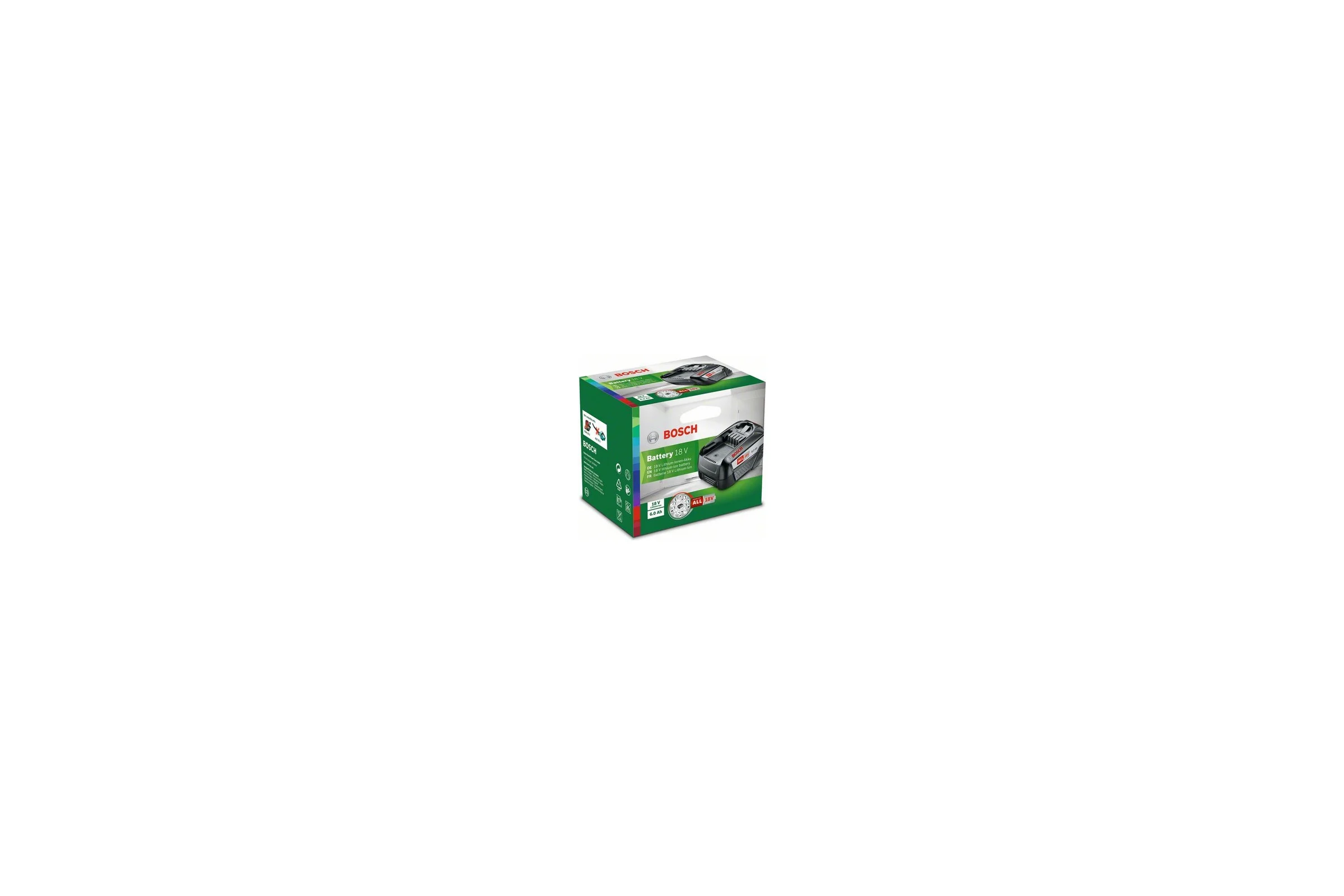 Аккумуляторный блок PBA 18В, 6Ач, Li-Ion Bosch 1600A00DD7