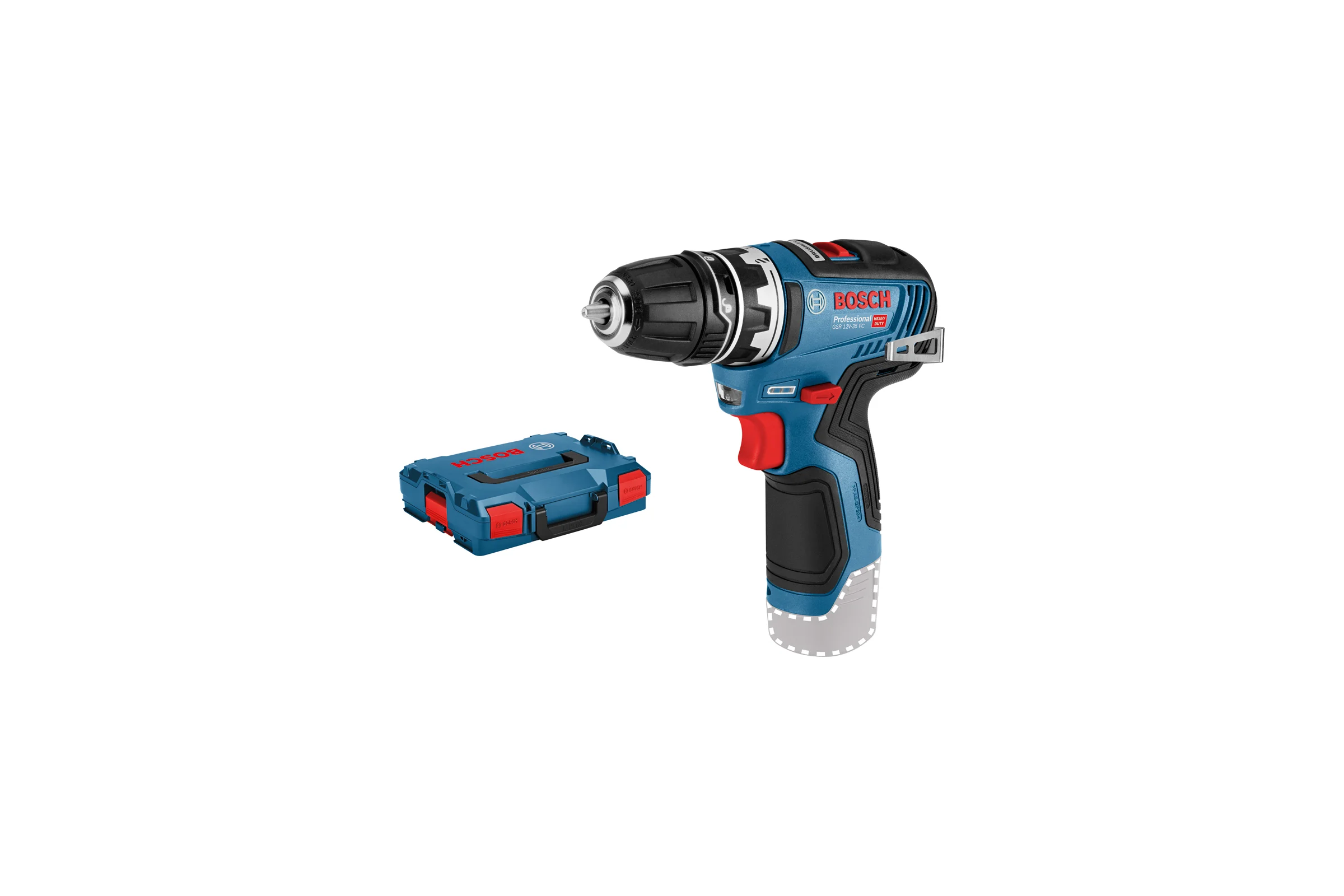 Аккумуляторный шуруповерт Bosch GSR 12V-35 FC Solo (без акк. и ЗУ) 06019H3002