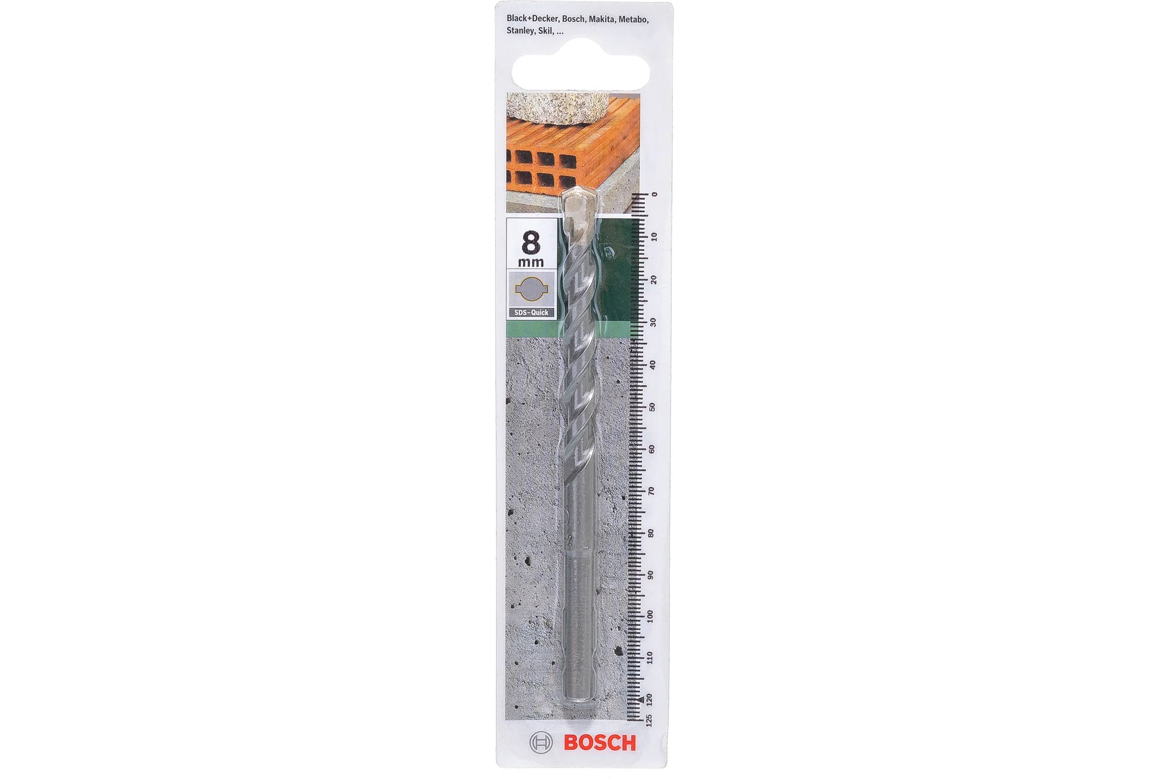 Бур по бетону SDS-Quick 8x75x120 мм Bosch 2.609.256.906