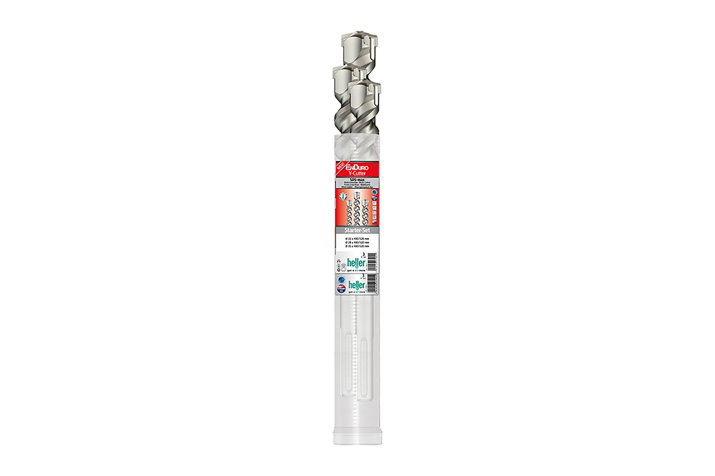 Бур по бетону SDS-max EnDuro Y-Cutter, 22x200x320 мм Heller 22368