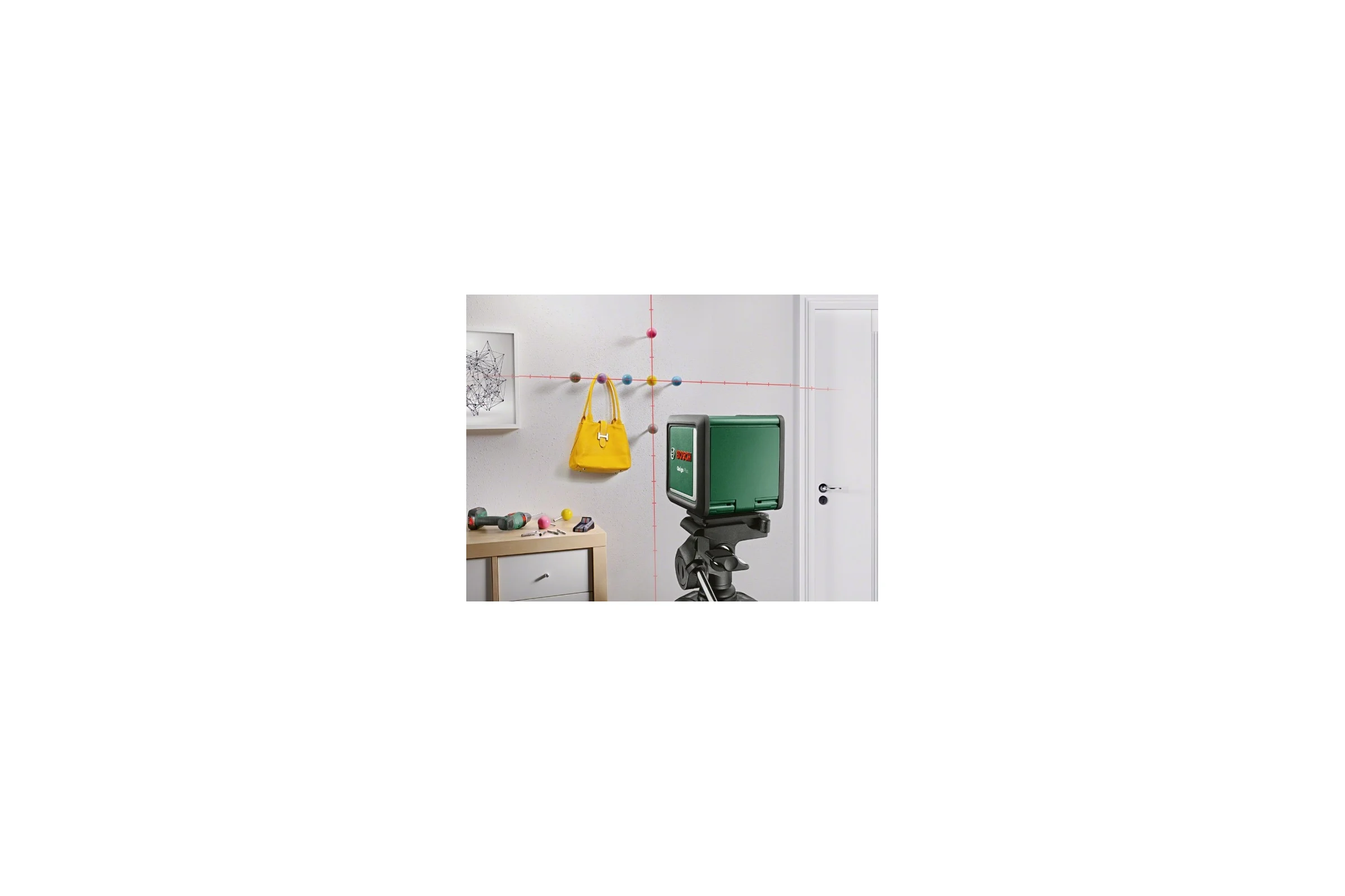 Лазерный нивелир Bosch Quigo Plus 0.603.663.600