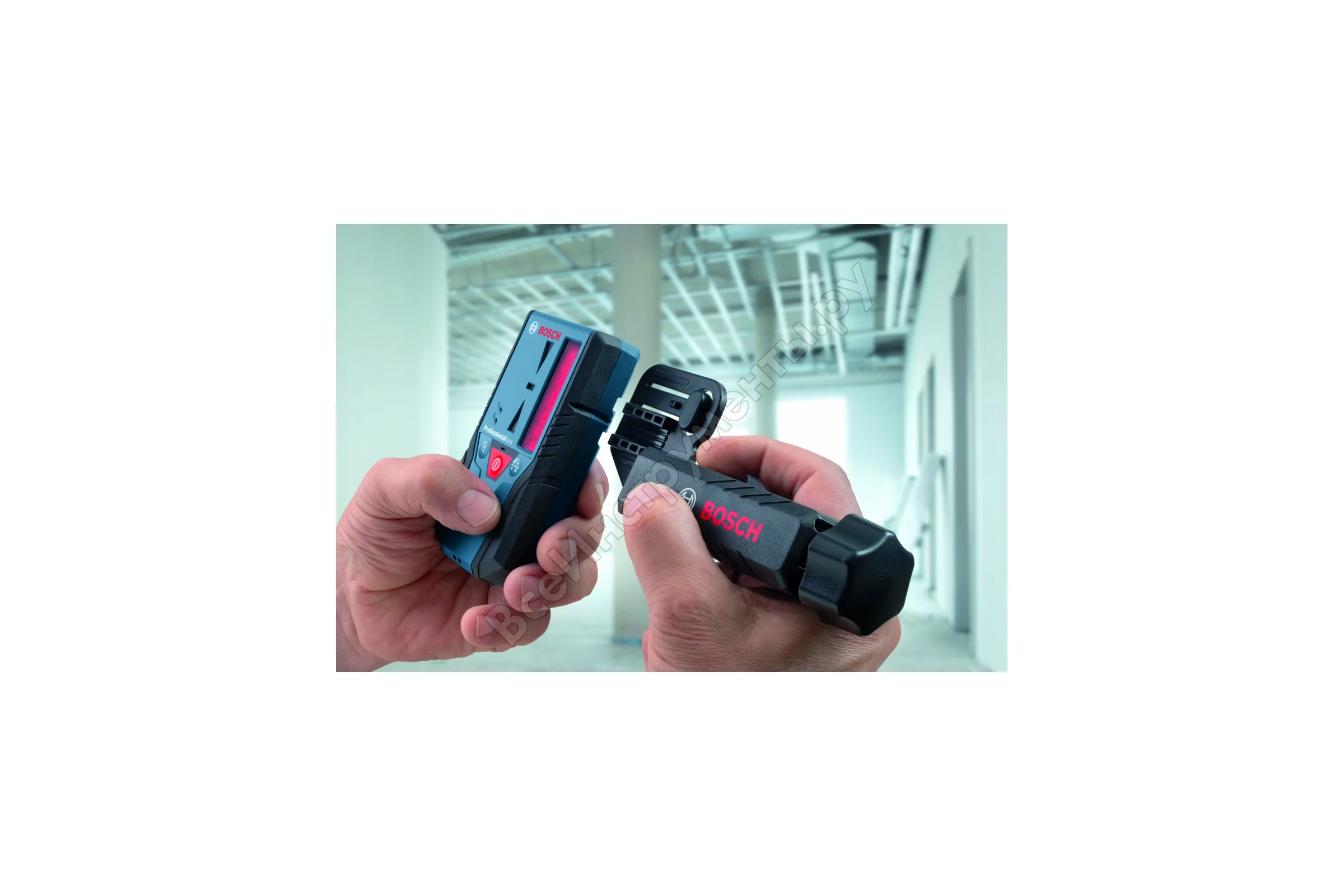 Комбинированный лазерный нивелир Bosch GCL 2-50 + RM1 + BM3 + LR6 + кейс 0.601.066.F01