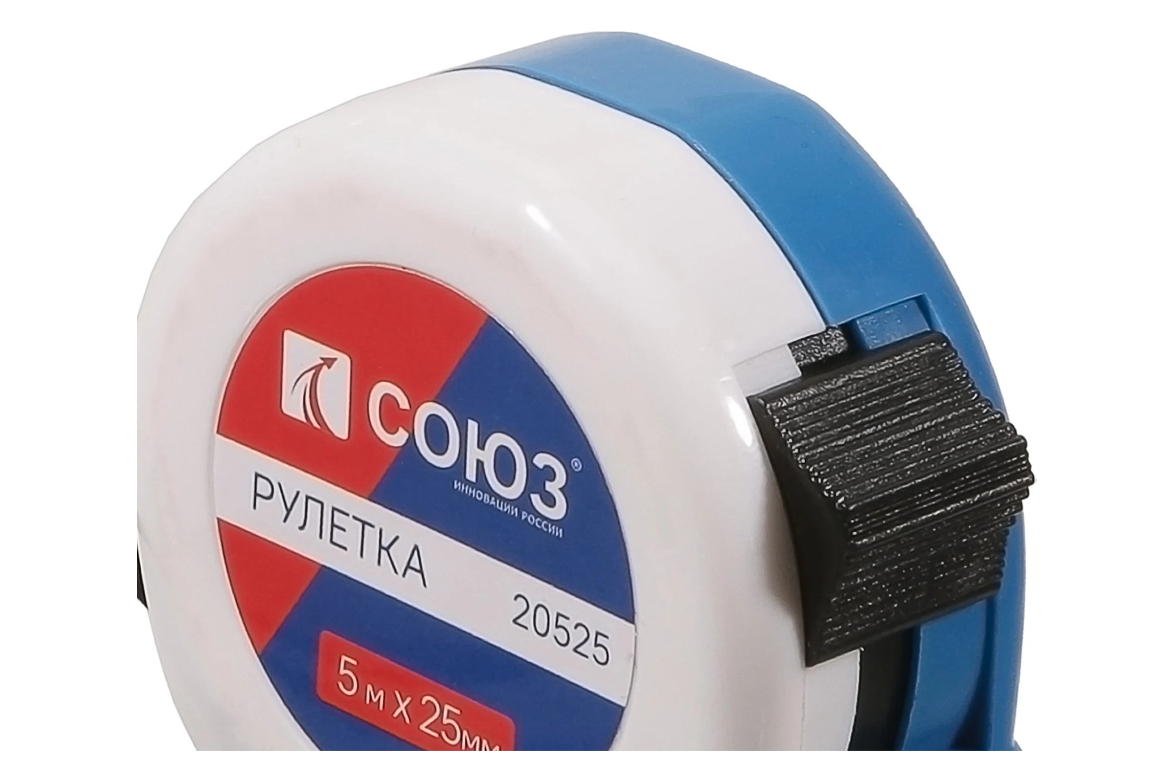 Рулетка 5x25мм, пластиковый корпус Союз 20525