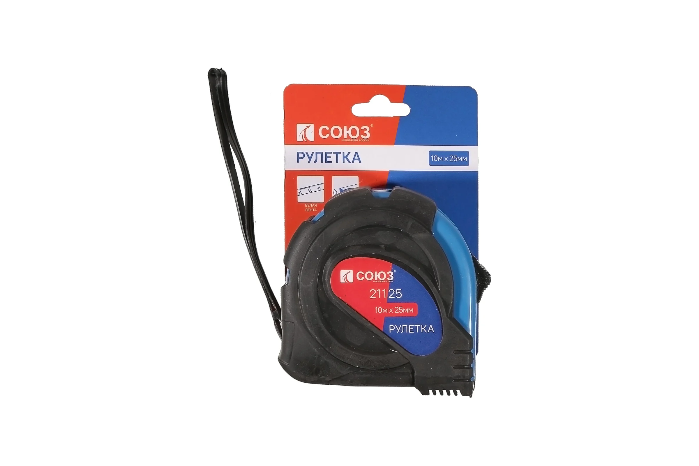 Рулетка 10x25мм Союз 21125