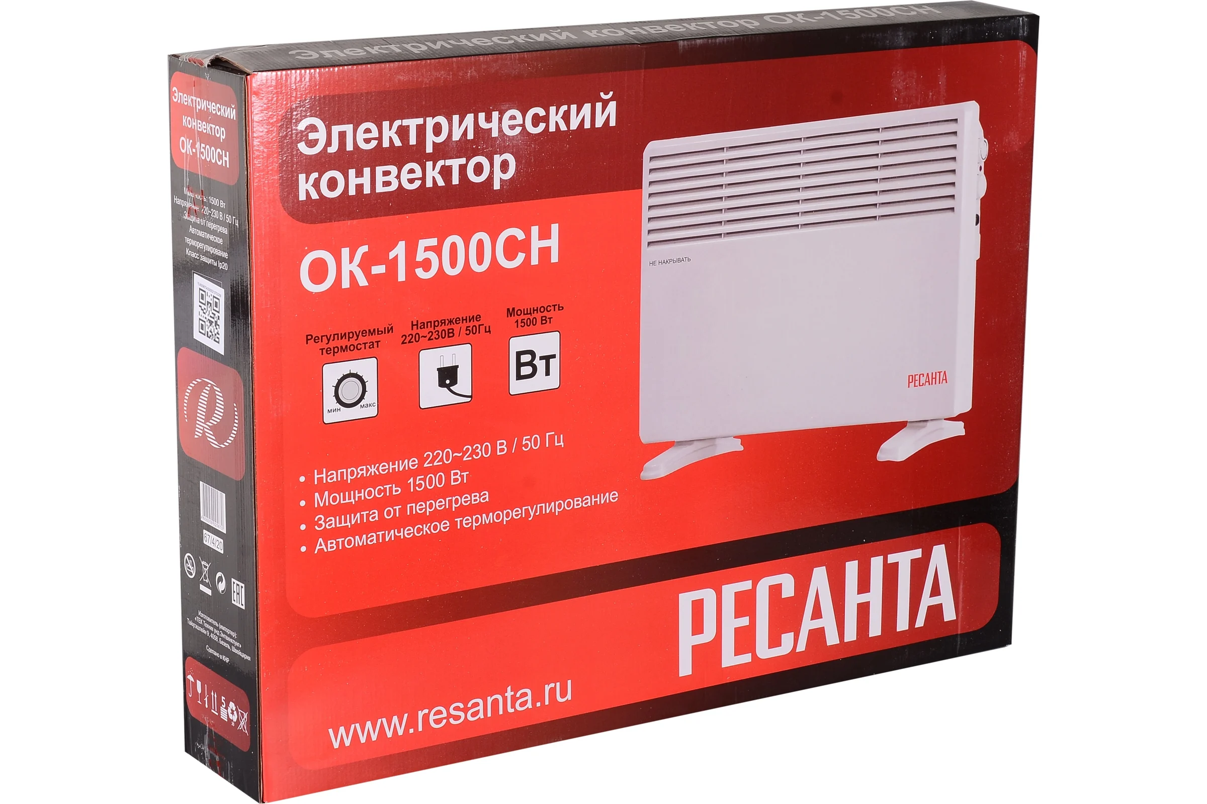 Конвектор Ресанта ОК-1500СН 67/4/20