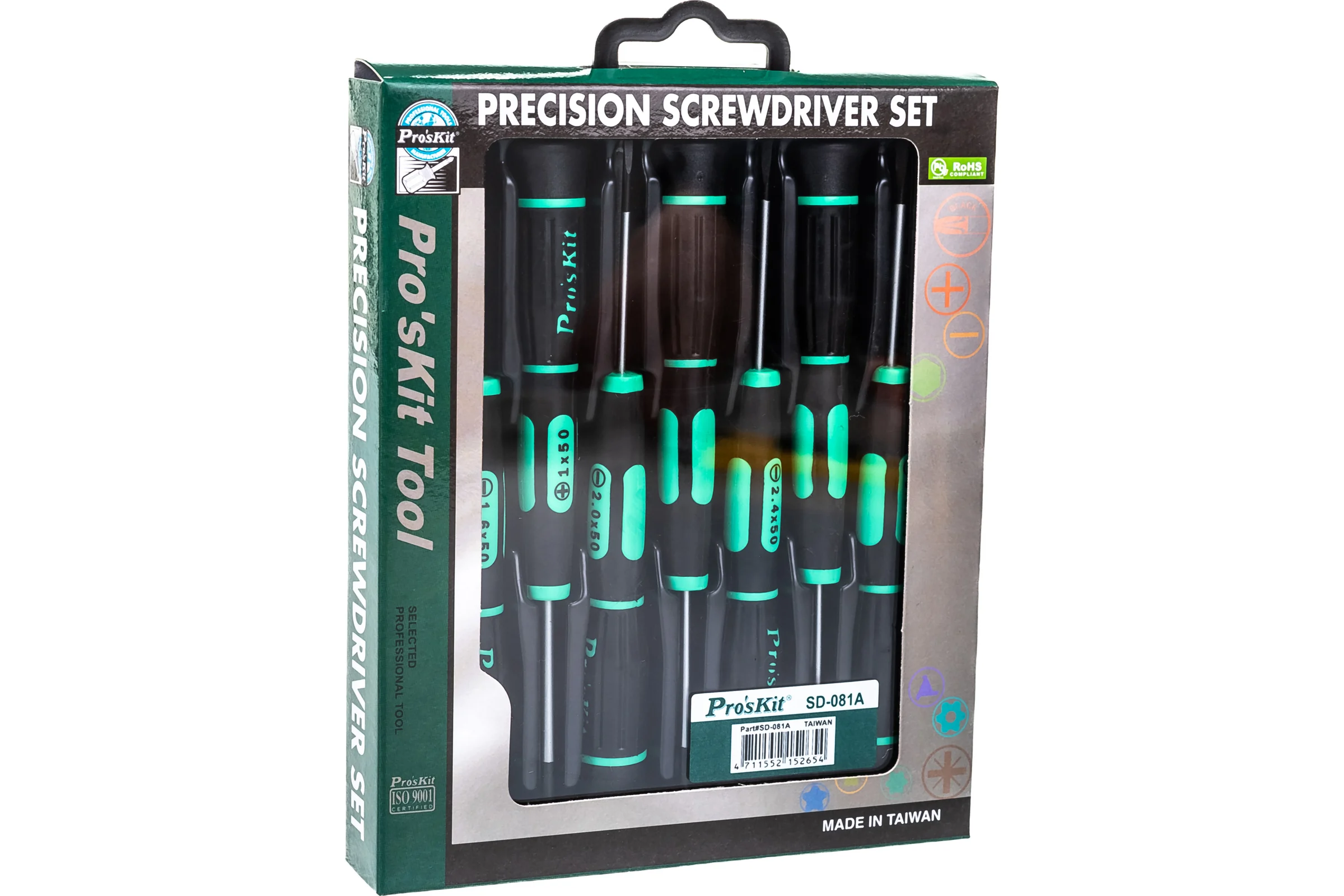 Набор отверток Pro'sKit SD-081A 00270522