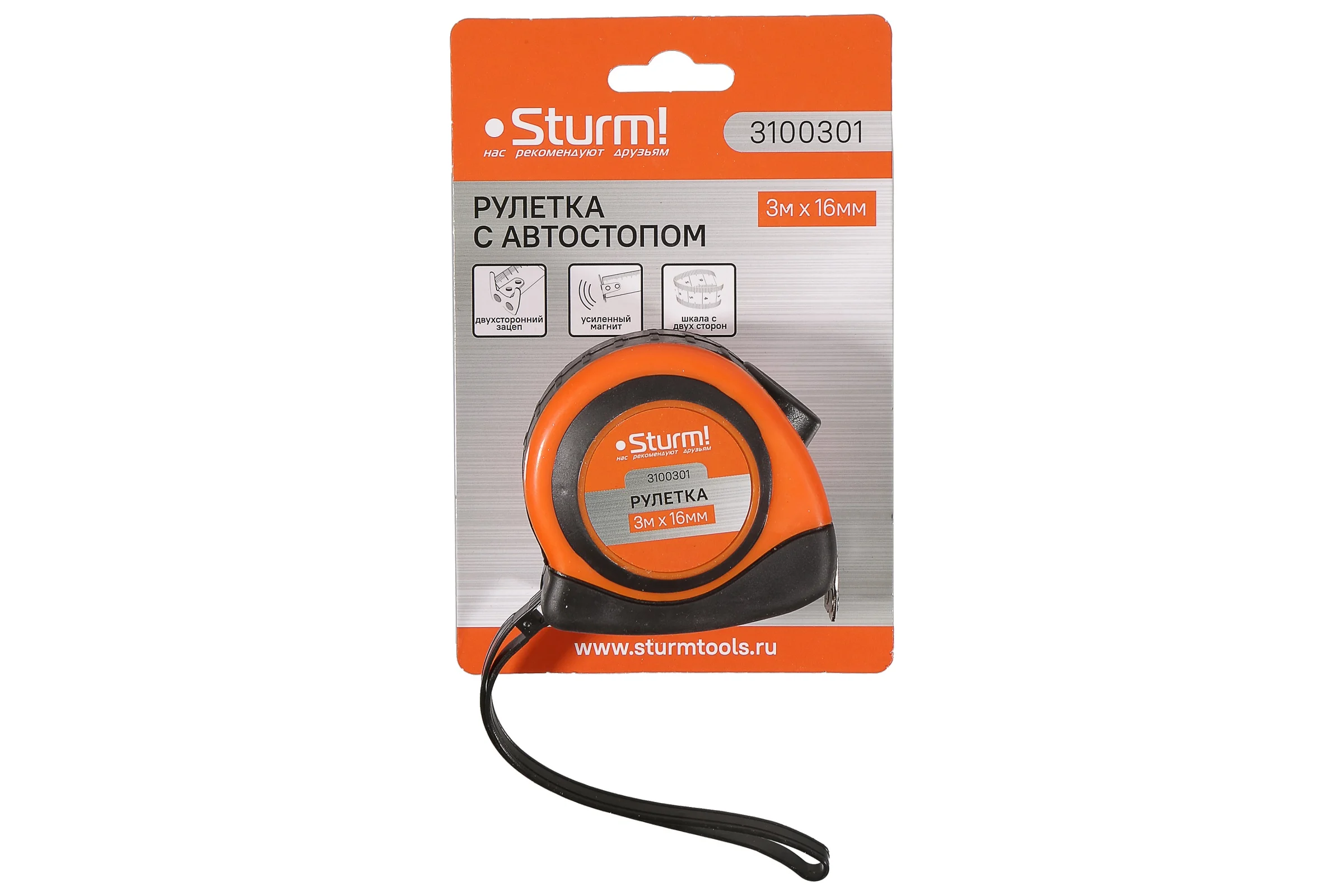 Рулетка Sturm 3100301