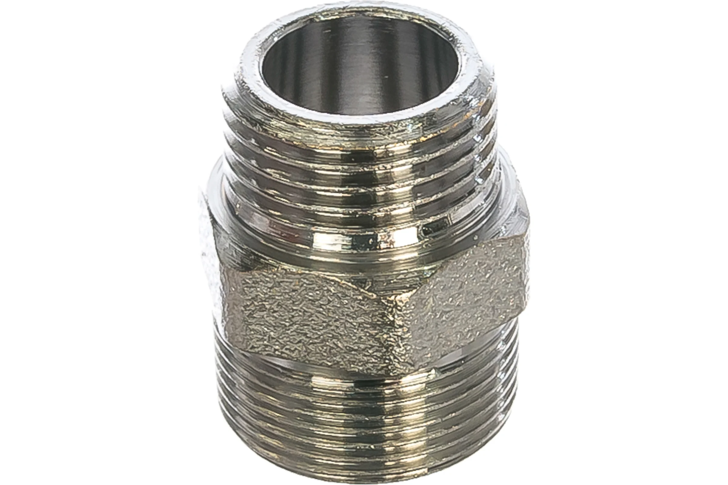 Хромированный переходник FAR 1/2 НР НР - М24x19 FC 5010 C12