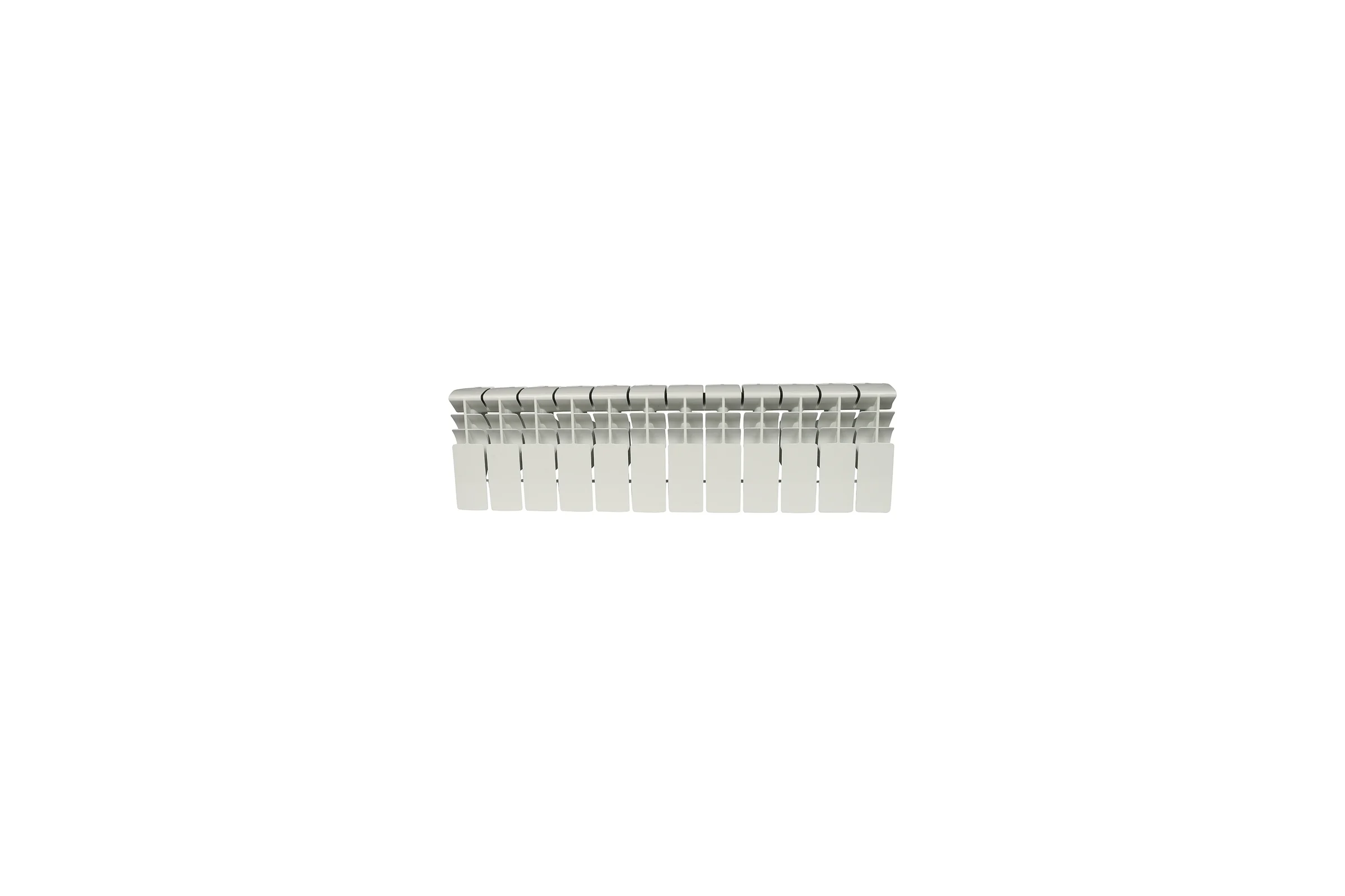 Алюминиевый радиатор ROMMER Plus 200 12 секций RAL9016 89992