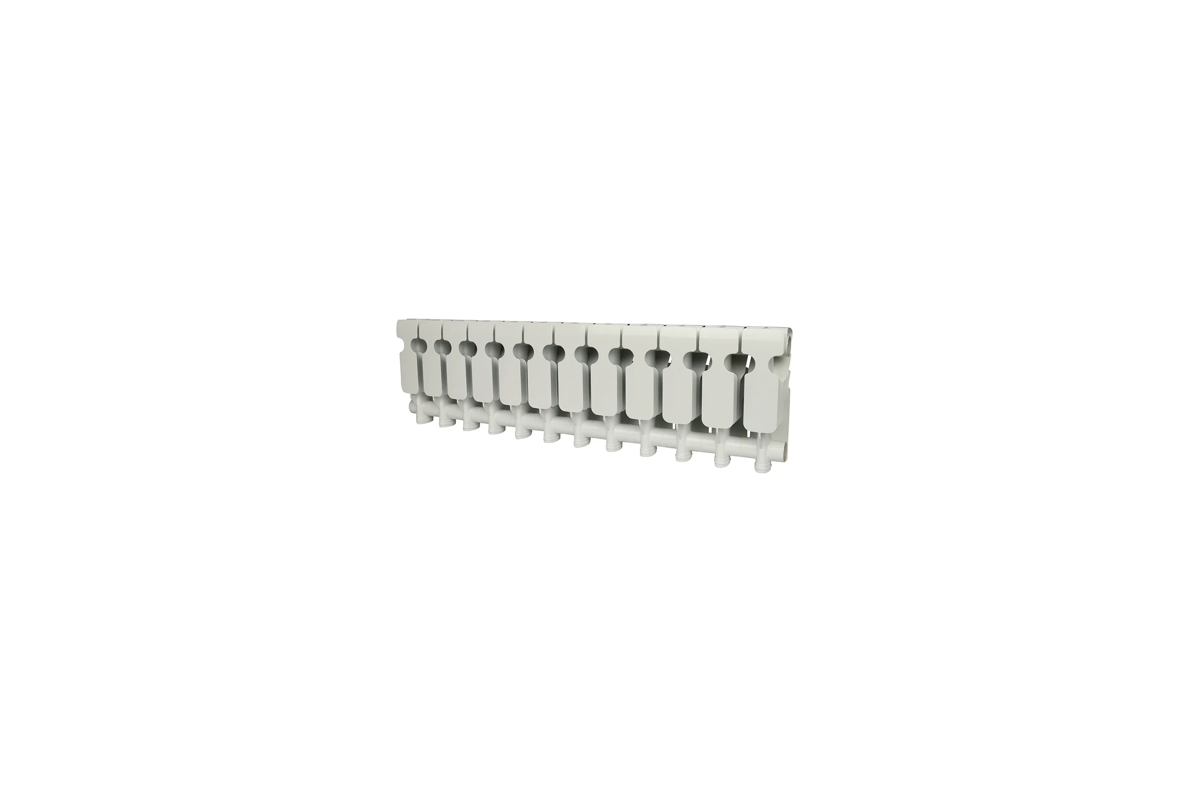 Алюминиевый радиатор ROMMER Plus 200 12 секций RAL9016 89992