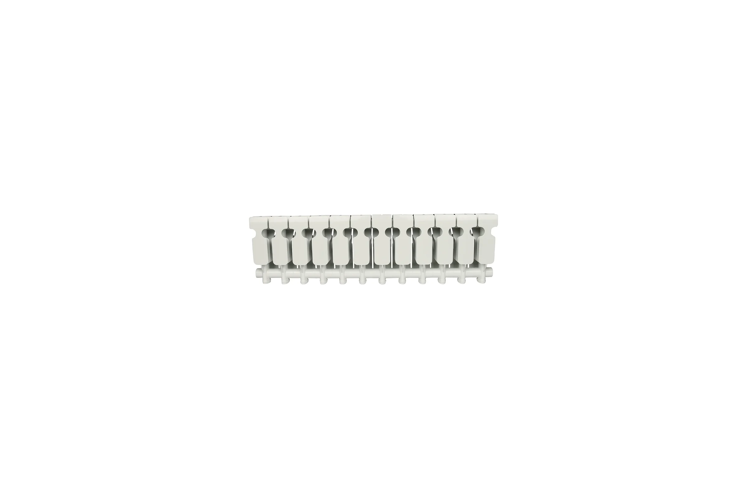 Алюминиевый радиатор ROMMER Plus 200 12 секций RAL9016 89992