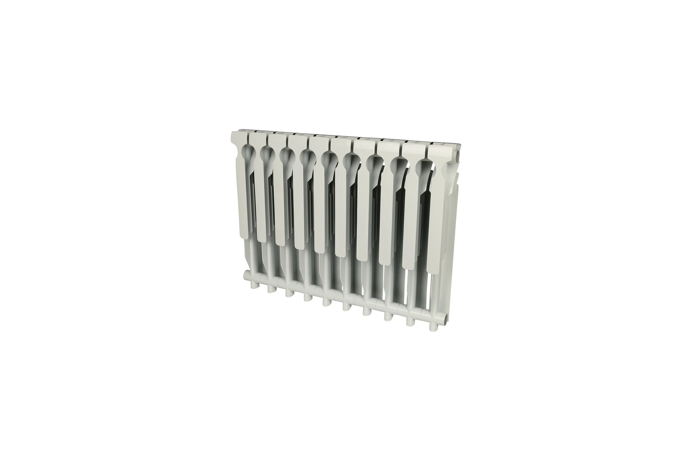 Алюминиевый радиатор ROMMER Plus 500 10 секций RAL9016 89566