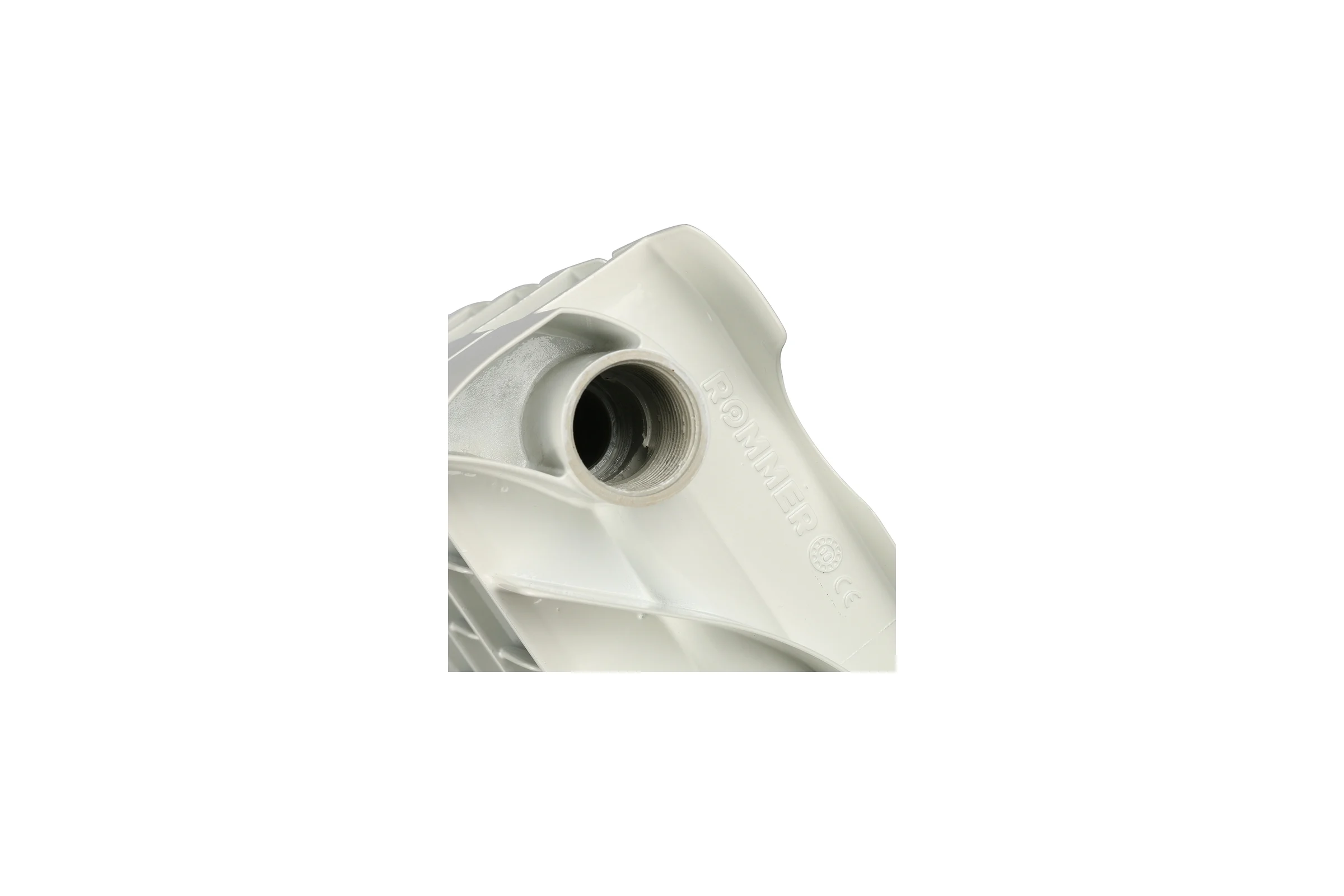 Алюминиевый радиатор ROMMER Plus 500 10 секций RAL9016 89566