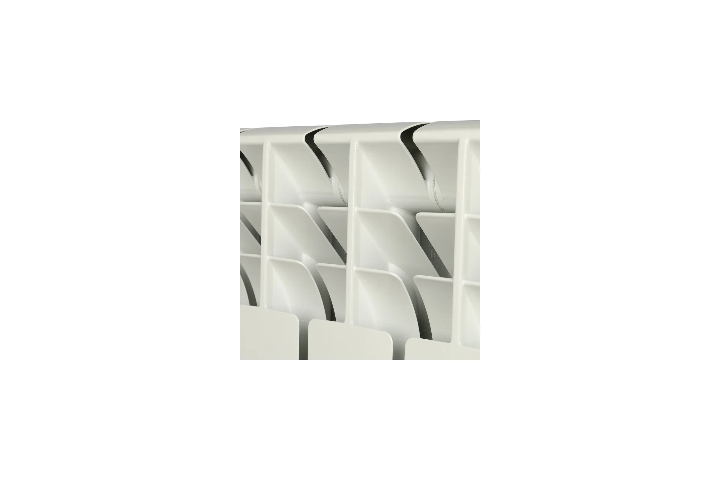 Алюминиевый радиатор ROMMER Plus 500 10 секций RAL9016 89566