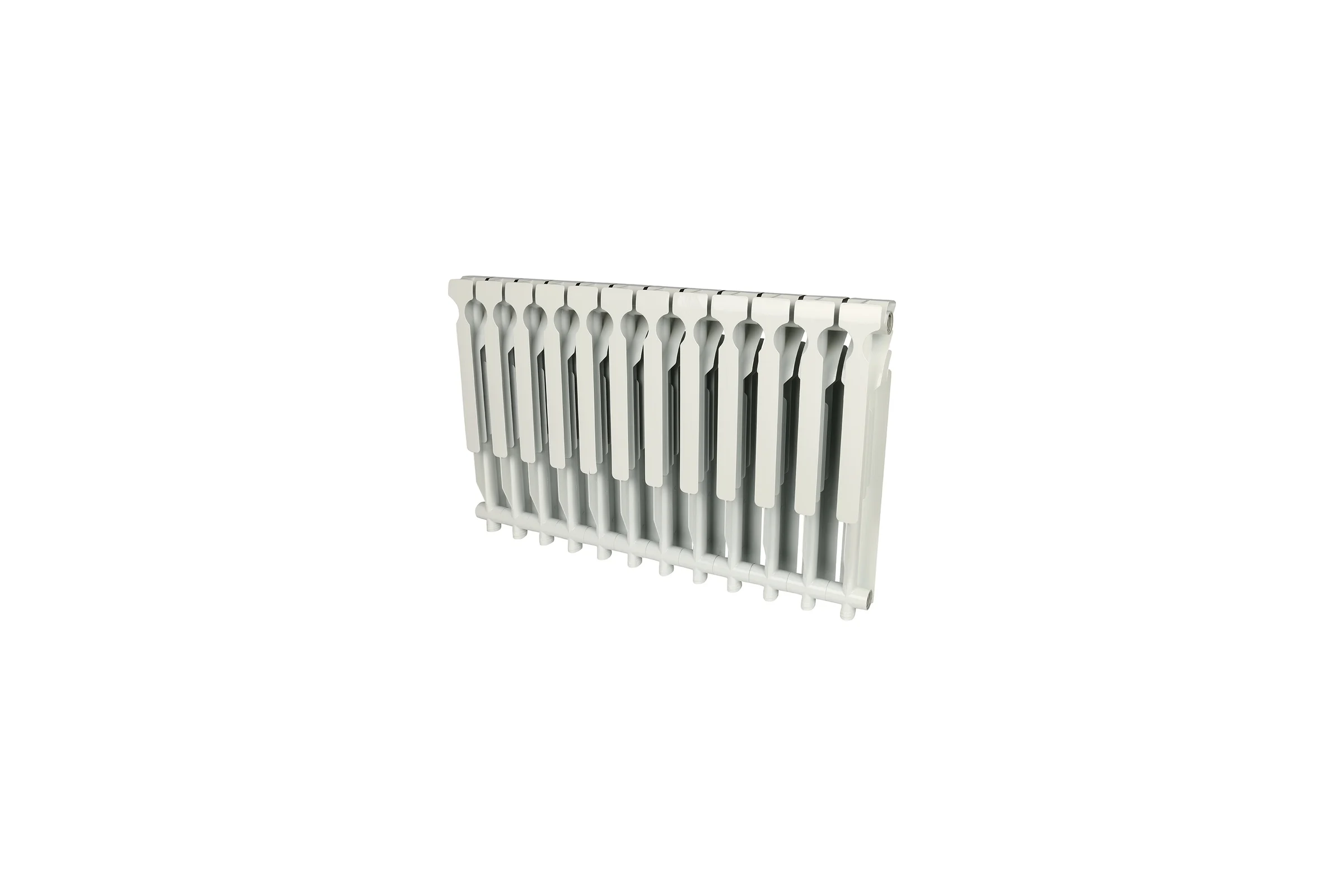 Алюминиевый радиатор ROMMER Plus 500 12 секций RAL9016 89567