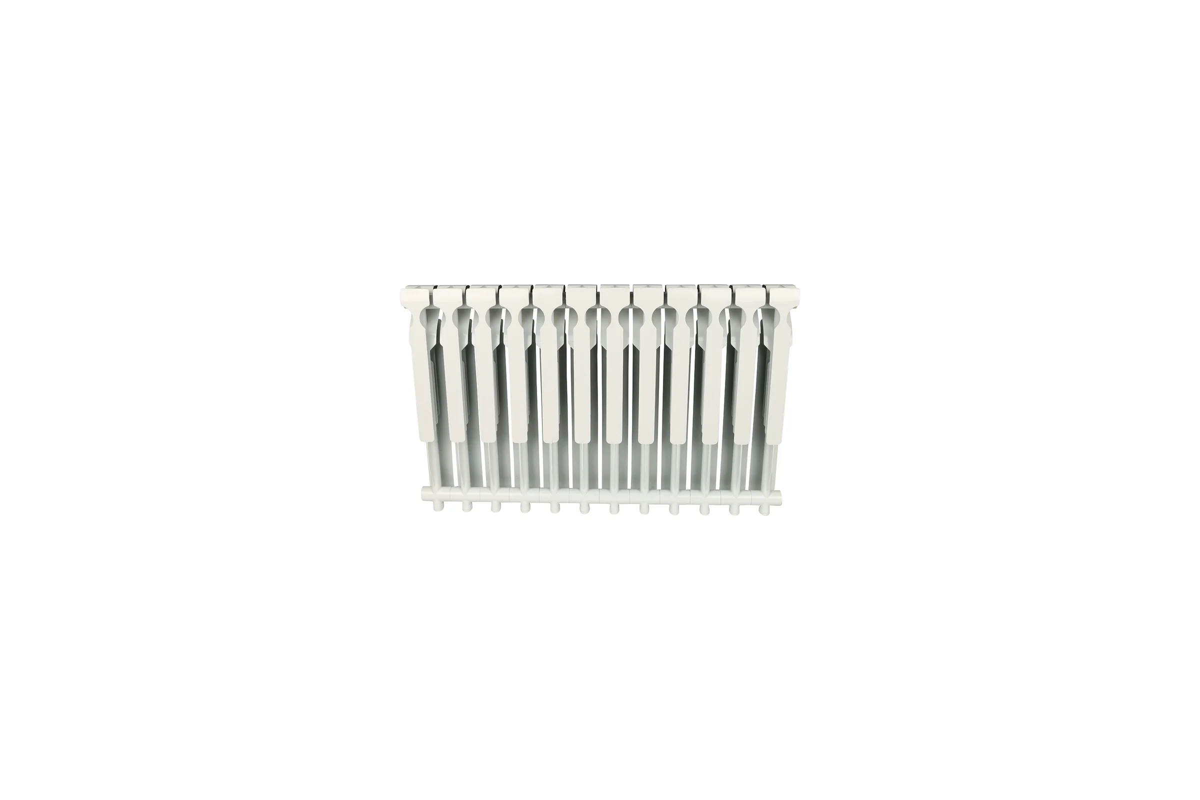 Алюминиевый радиатор ROMMER Plus 500 12 секций RAL9016 89567