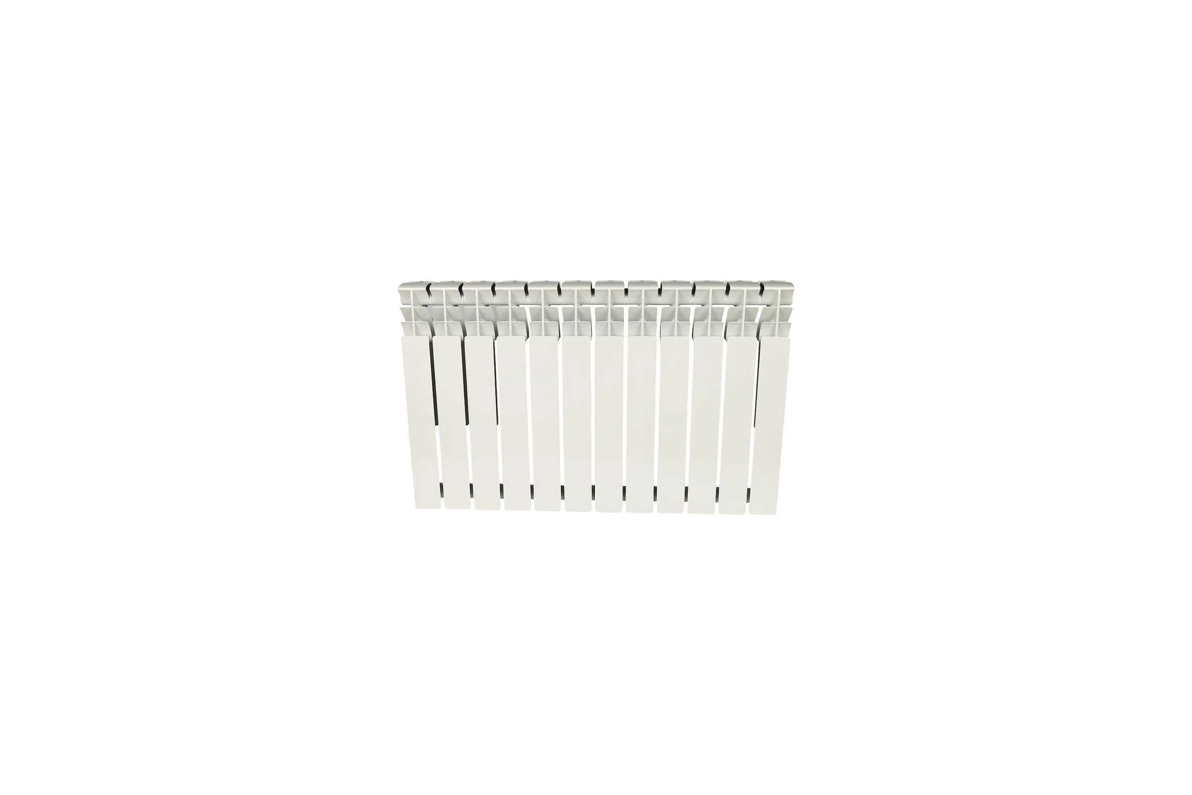 Алюминиевый радиатор ROMMER Plus 500 12 секций RAL9016 89567