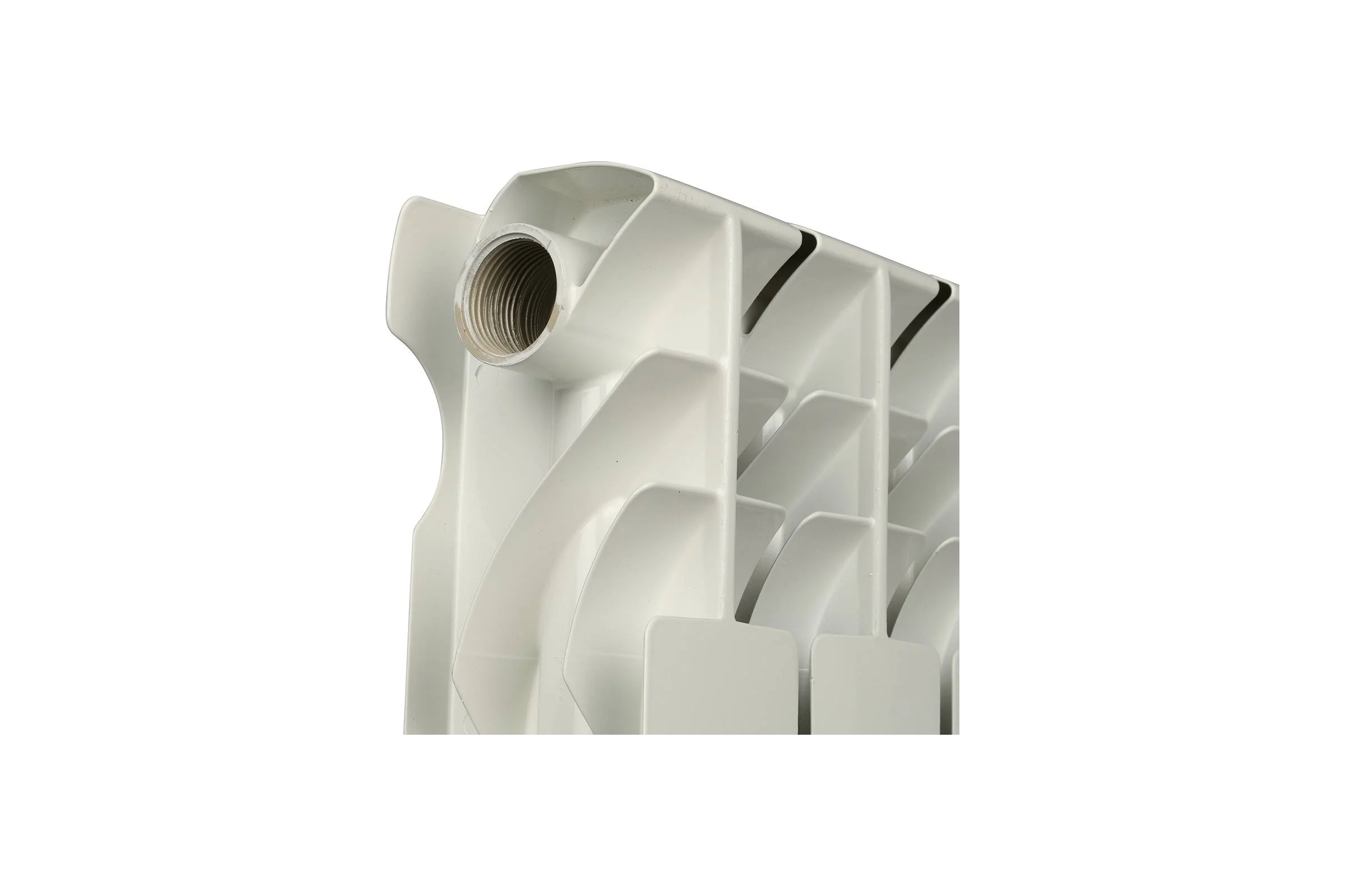 Алюминиевый радиатор ROMMER Plus 500 8 секций RAL9016 89565
