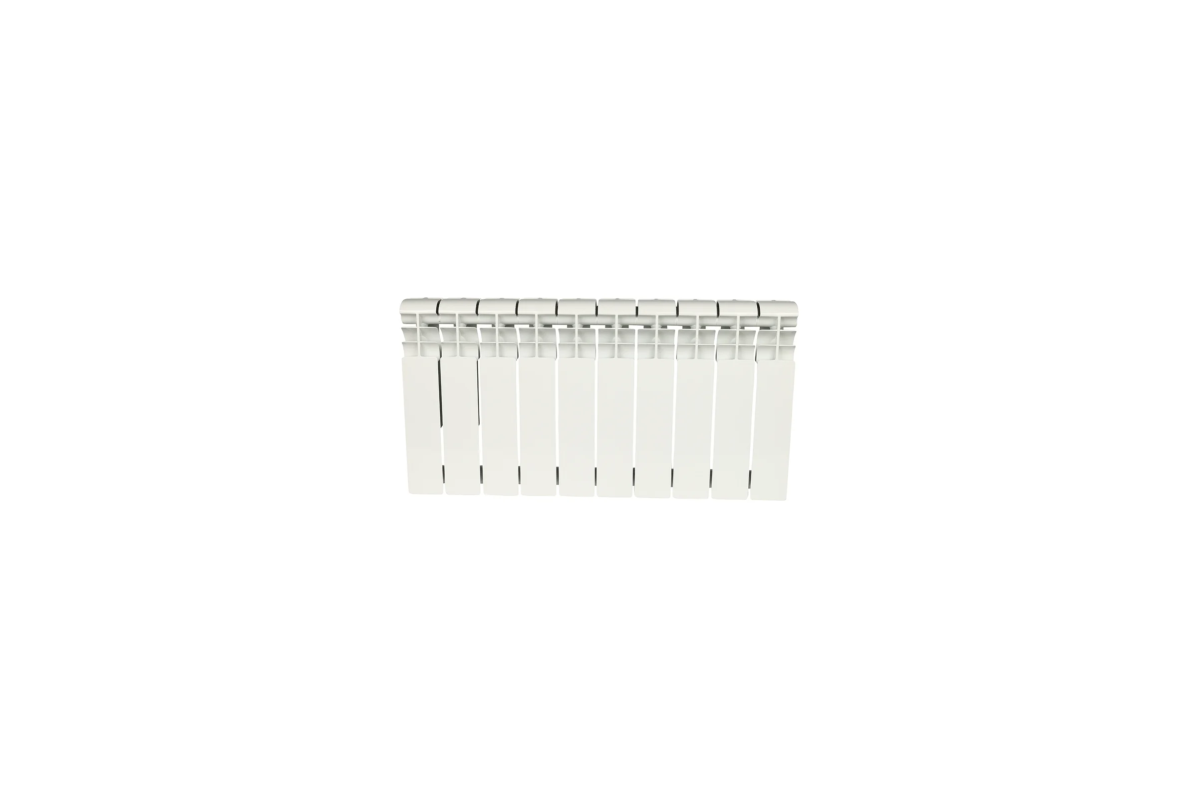 Алюминиевый радиатор ROMMER Profi 350 AL350-80-80-080 10 секций RAL9016 86623