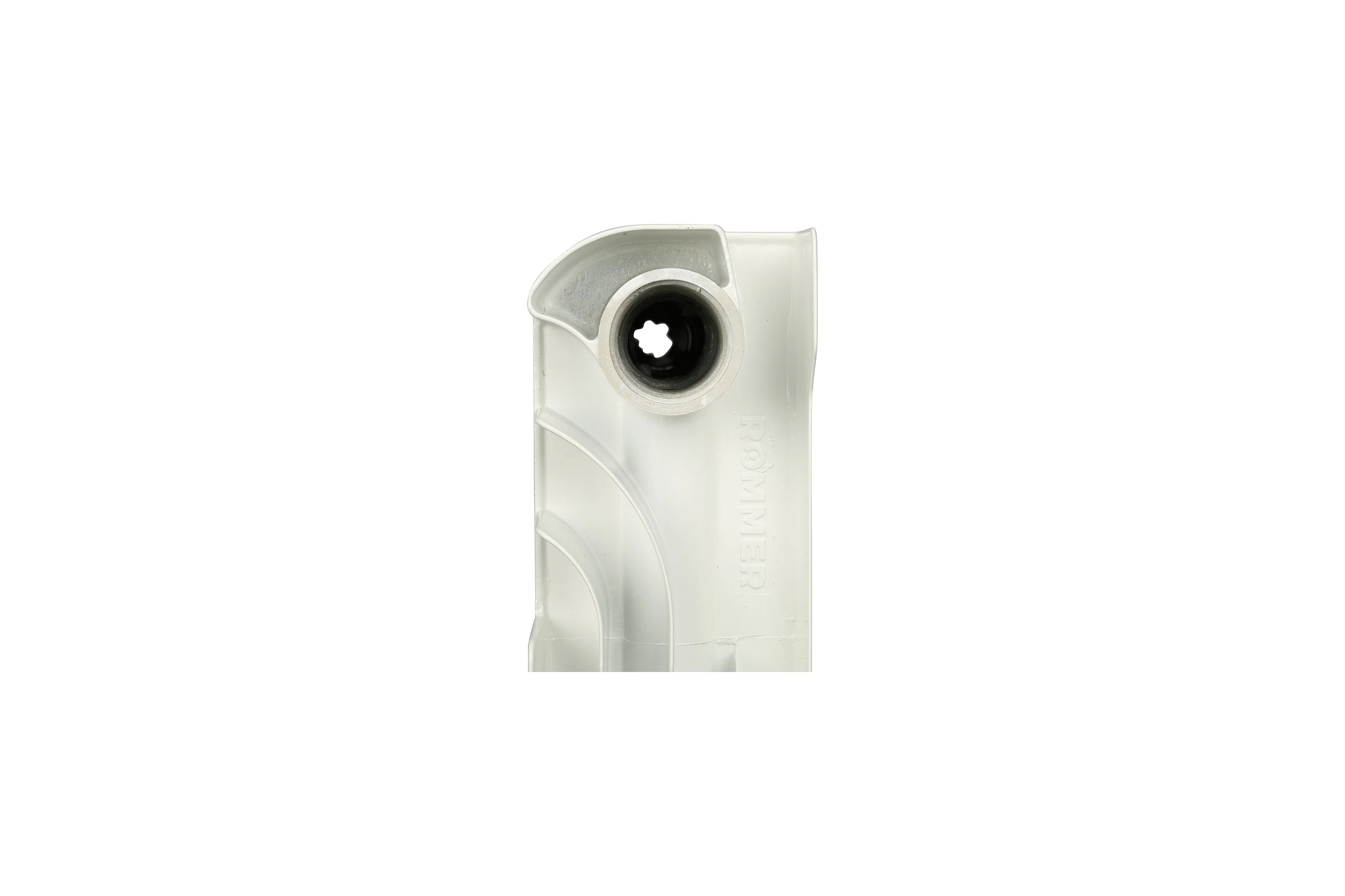 Алюминиевый радиатор ROMMER Profi 350 AL350-80-80-080 10 секций RAL9016 86623