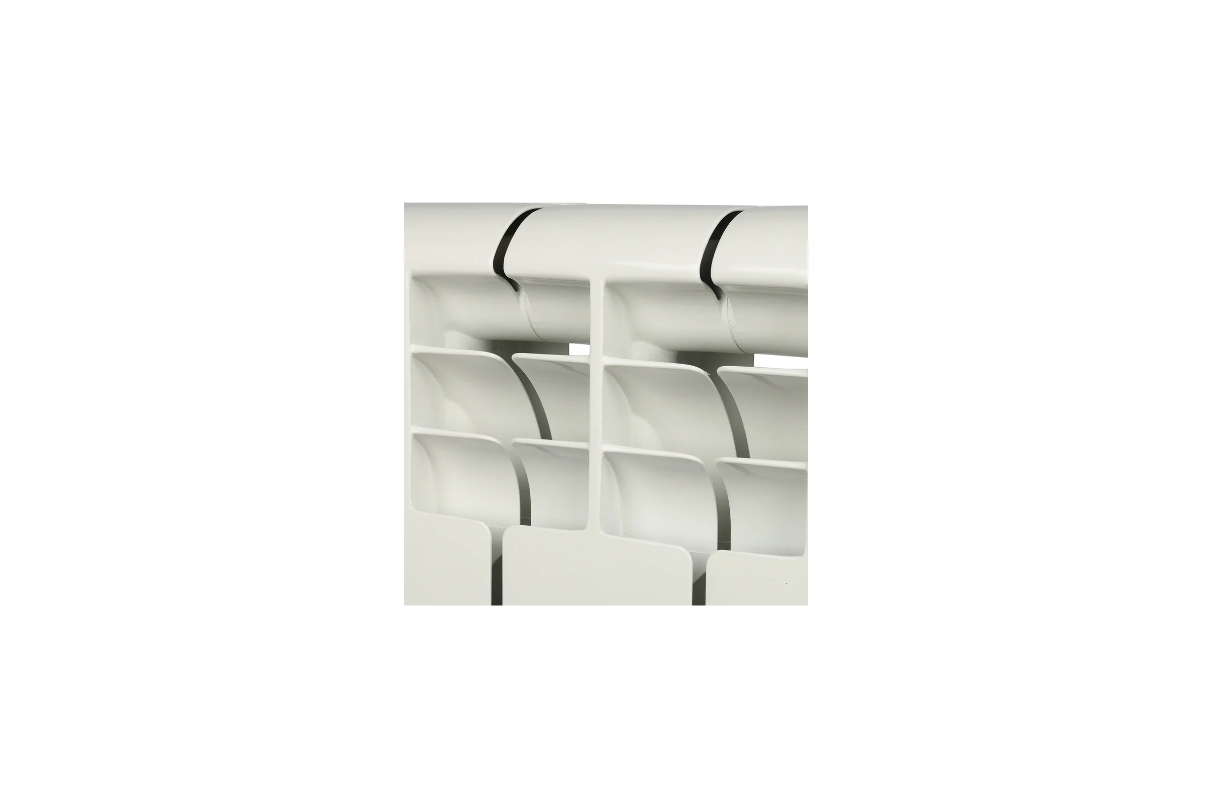 Алюминиевый радиатор ROMMER Profi 350 AL350-80-80-080 10 секций RAL9016 86623
