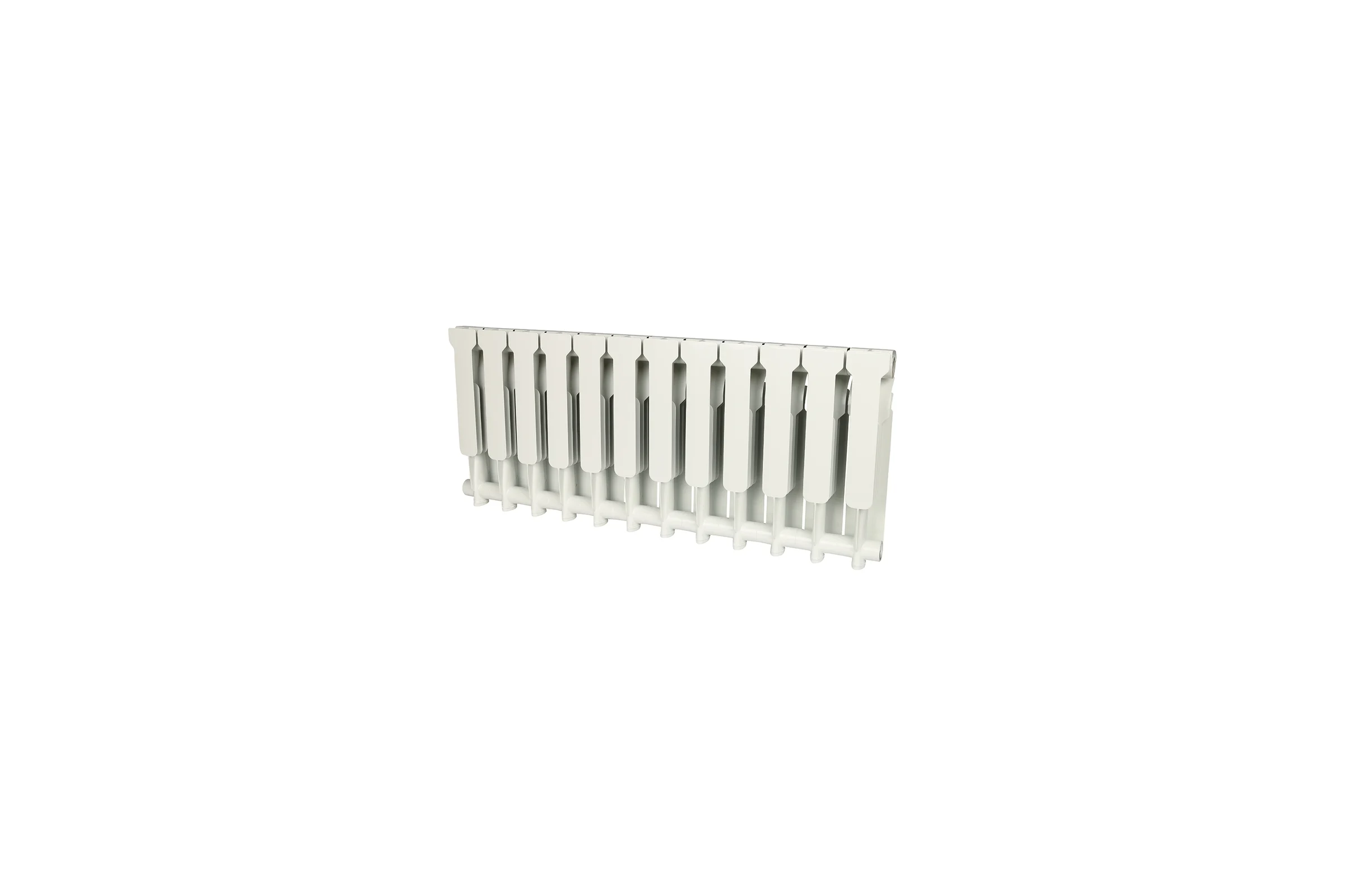 Алюминиевый радиатор ROMMER Profi 350 AL350-80-80-080 12 секций RAL9016 86624