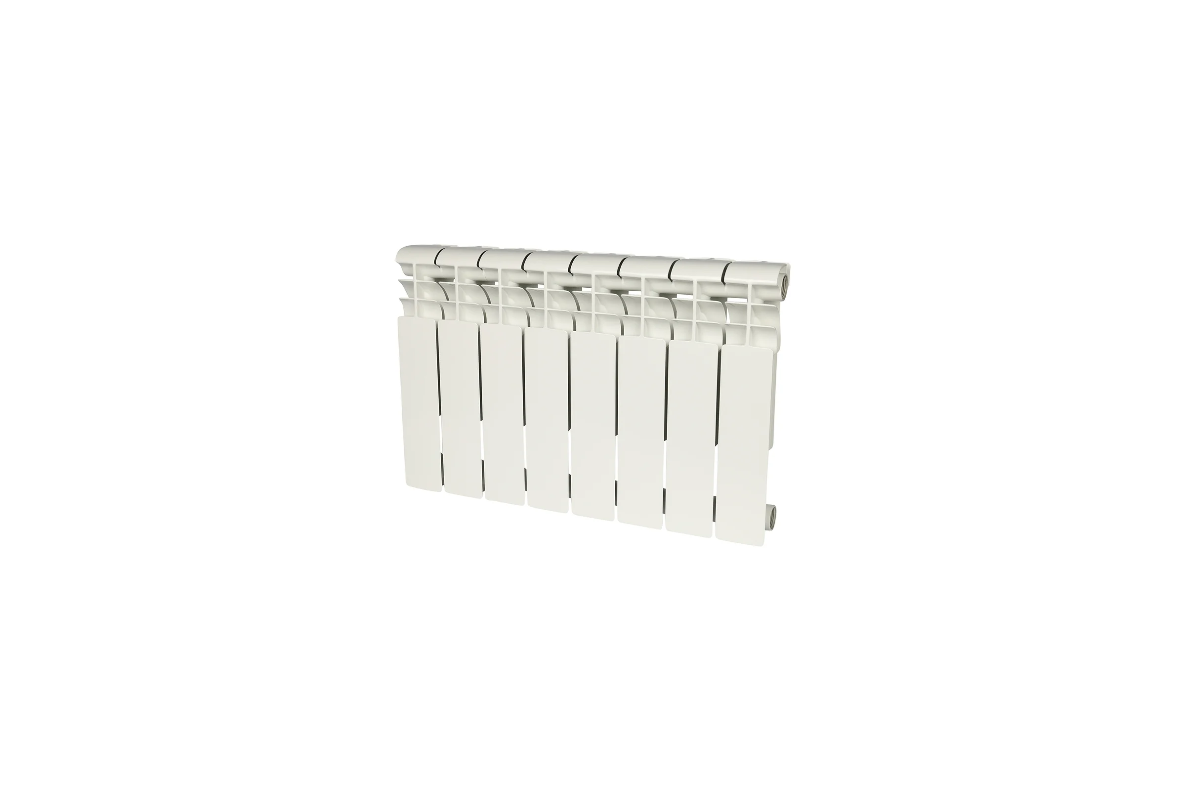 Алюминиевый радиатор ROMMER Profi 350 AL350-80-80-080 8 секций RAL9016 86622