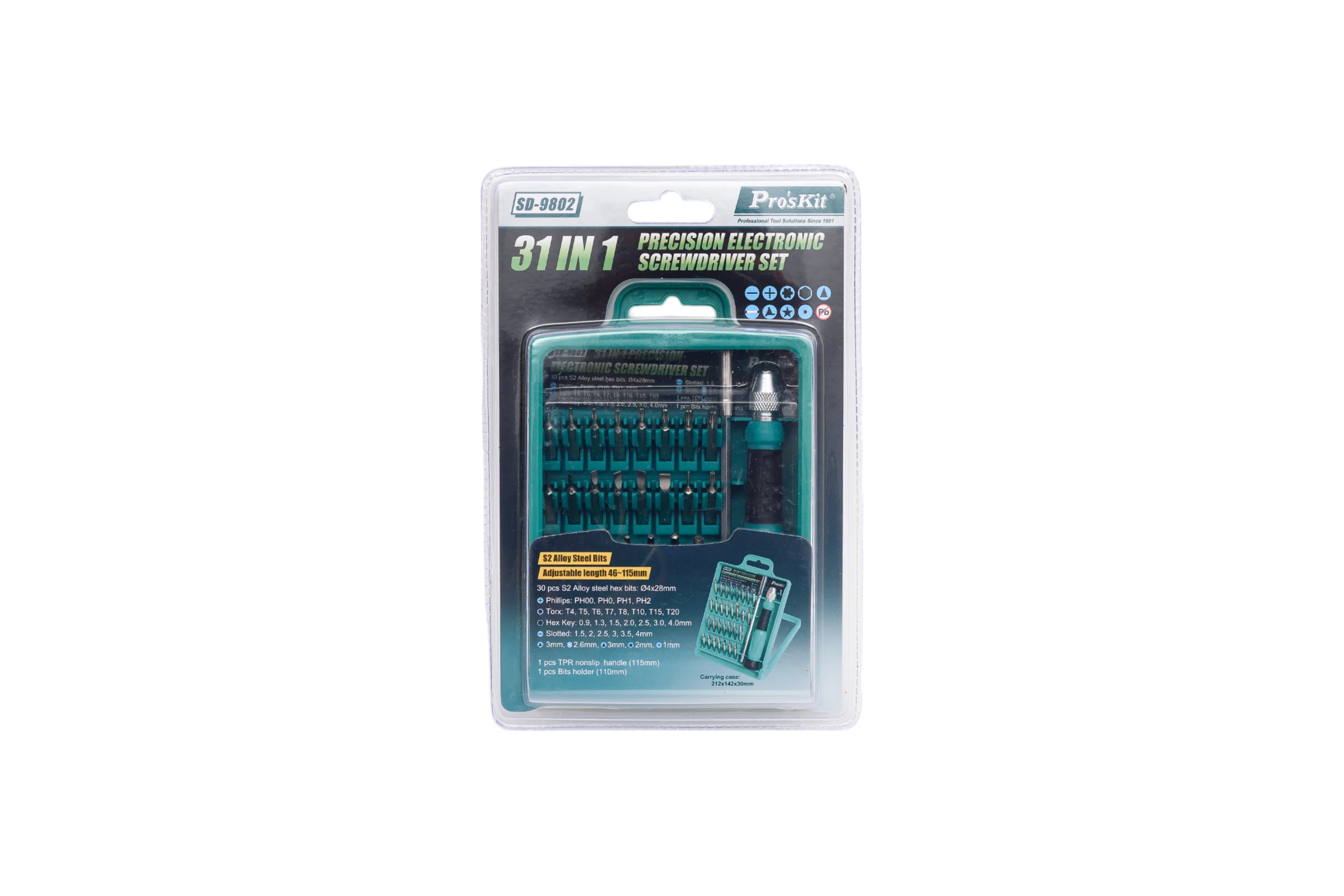 Набор отверток Pro'sKit SD-9802 00293033