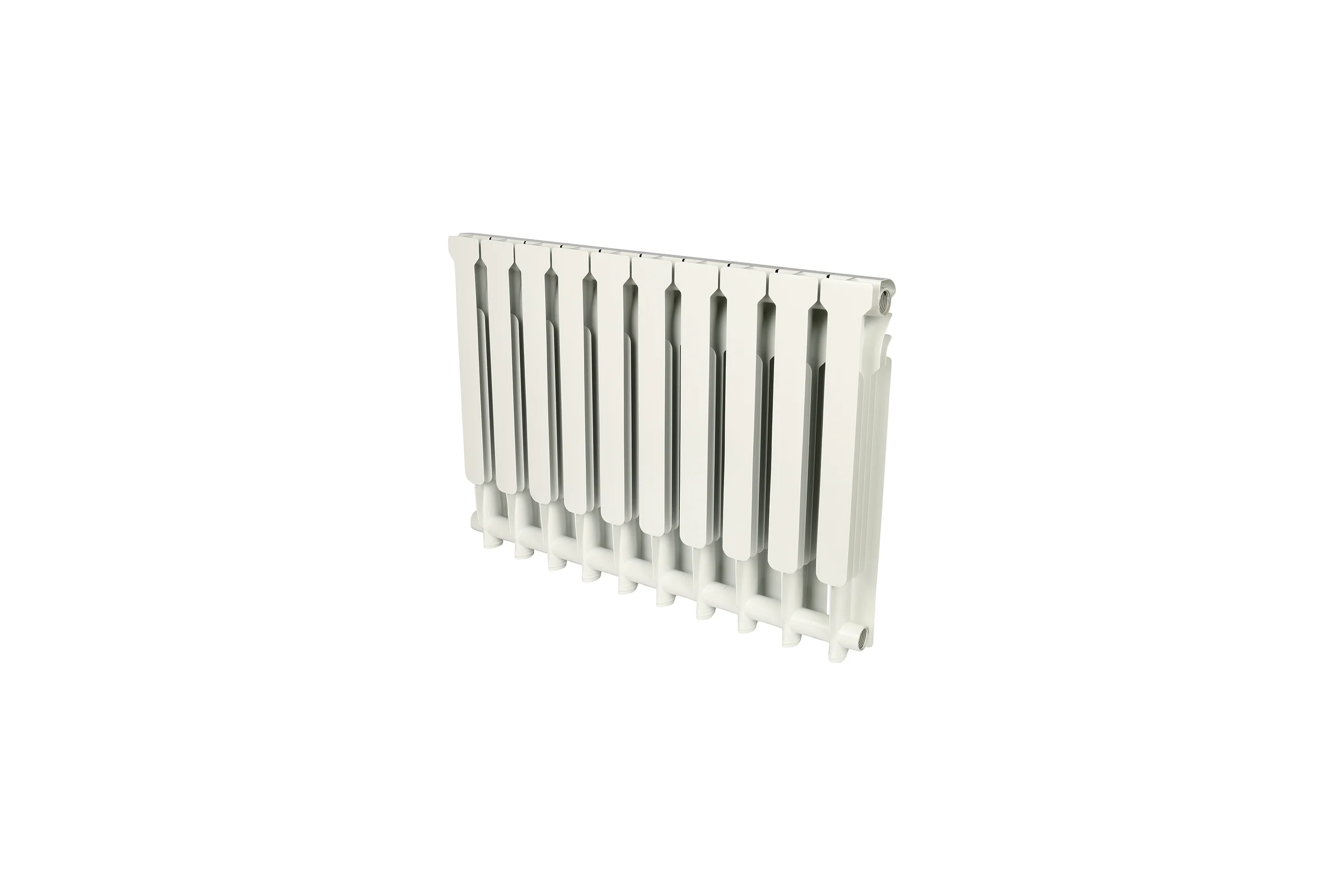 Алюминиевый радиатор ROMMER Profi 500 AL500-80-80-100 10 секций RAL9016 82485