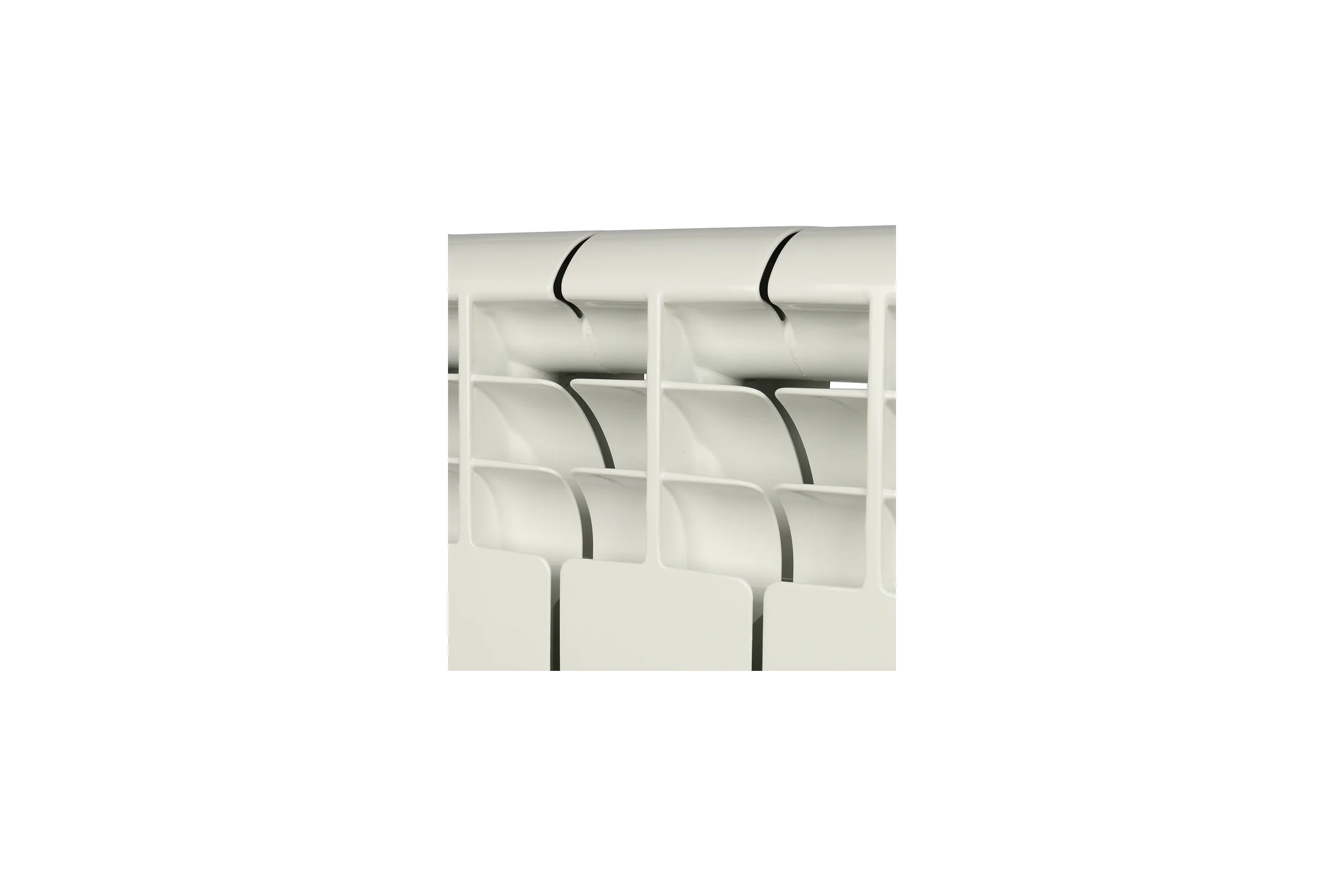 Алюминиевый радиатор ROMMER Profi 500 AL500-80-80-100 10 секций RAL9016 82485