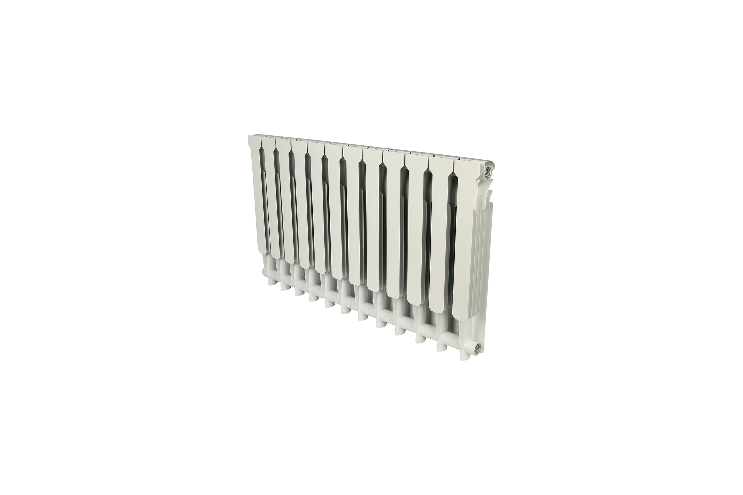Алюминиевый радиатор ROMMER Profi 500 AL500-80-80-100 12 секций RAL9016 82486