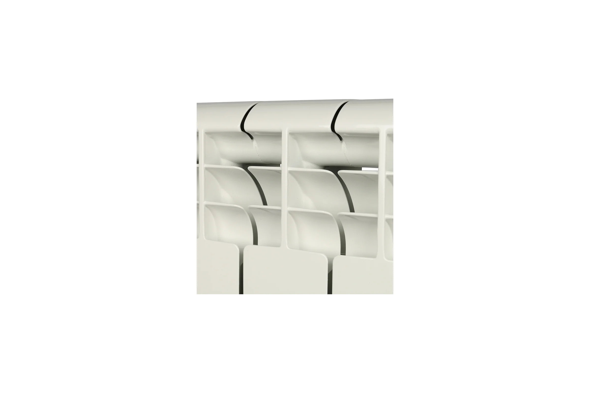 Алюминиевый радиатор ROMMER Profi 500 AL500-80-80-100 12 секций RAL9016 82486