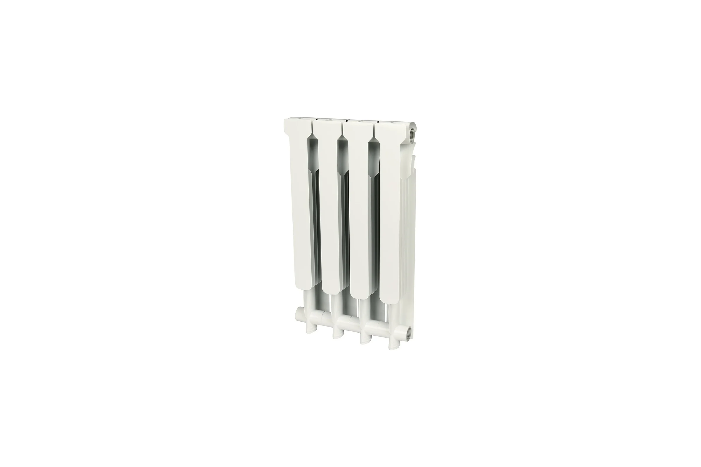 Алюминиевый радиатор ROMMER Profi 500 AL500-80-80-100 4 секции RAL9016 82482