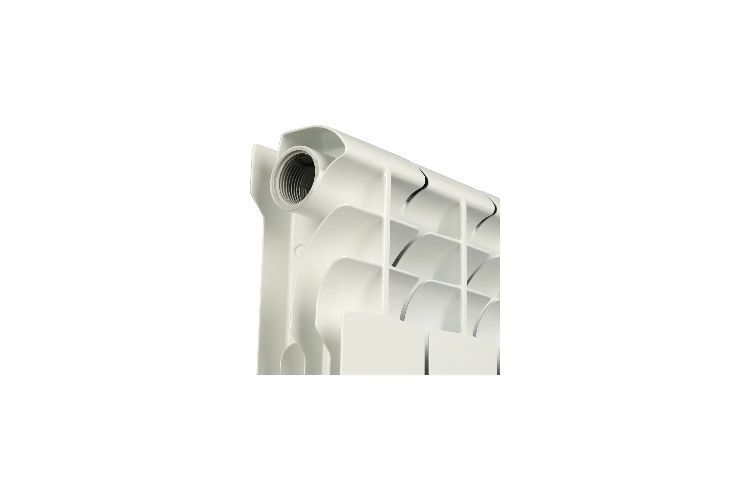 Алюминиевый радиатор ROMMER Profi 500 AL500-80-80-100 4 секции RAL9016 82482